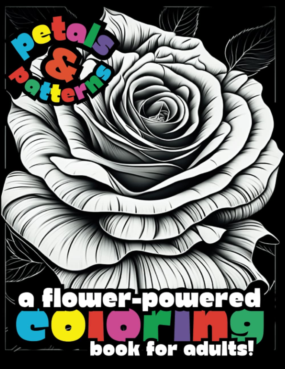 Petals&Patterns:A Flower-powered Coloring Book For Adults: 50 3D Page Popping, Knock your Socks of Designs! baixar o livro de graça