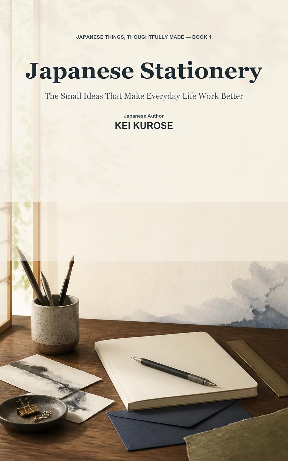 ler totalmente Japanese Stationery: The Small Ideas That Make Everyday Life Work Better (Japanese Things, Thoughtfully Made Book 1) (English Edition)