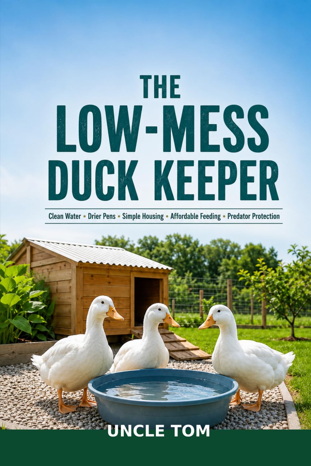 ler totalmente The Low-Mess Duck Keeper: A Practical Beginner's Guide to Clean Water, Drier Pens, Simple Housing, Affordable Feeding, Predator Protection, and Healthy Backyard Ducks (Hot Climate Animal Keeping)