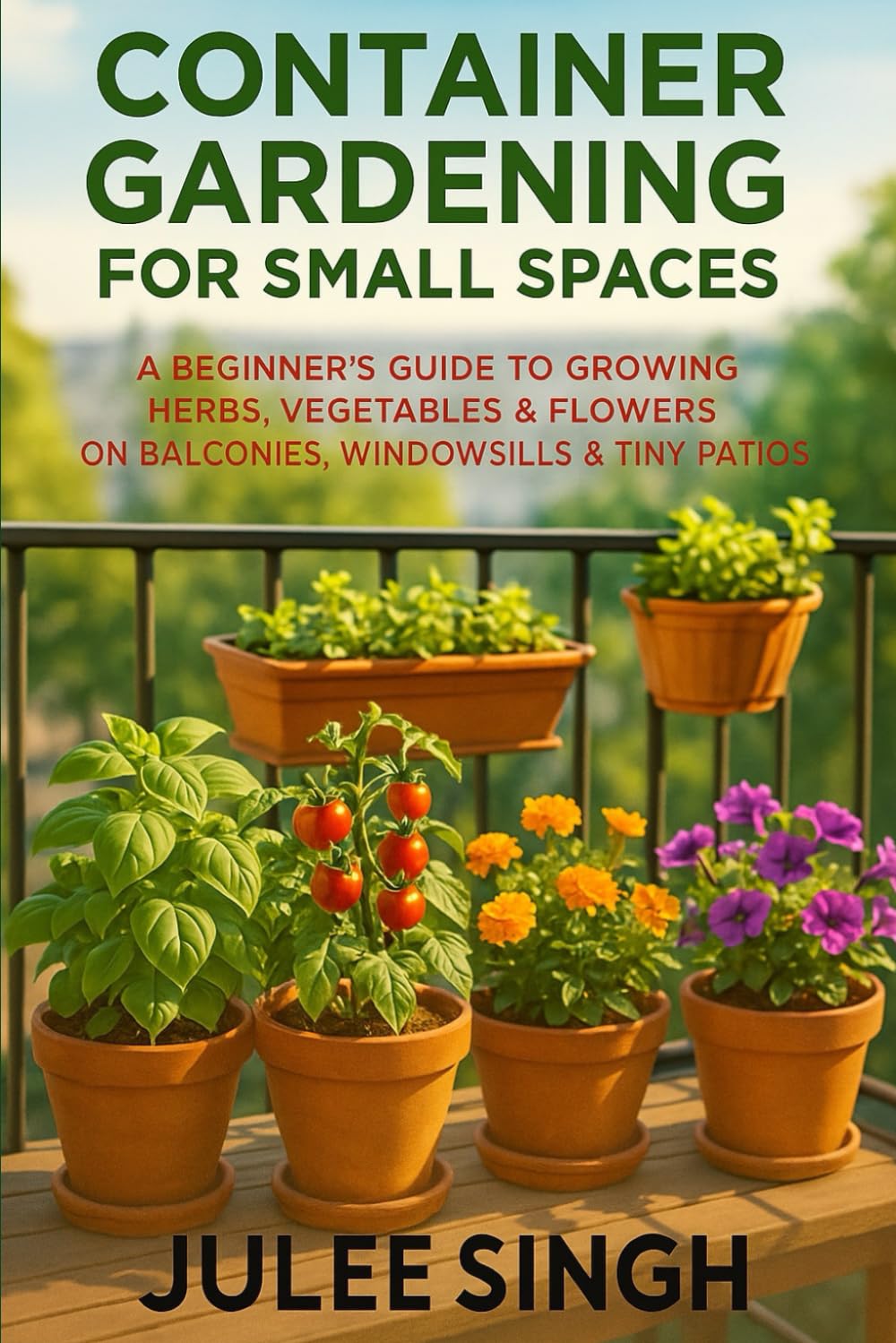 Container Gardening for Small Spaces: A Beginner’s Guide to Growing Herbs, Vegetables & Flowers on Balconies, Windowsills & Tiny Patios baixar o livro de graça