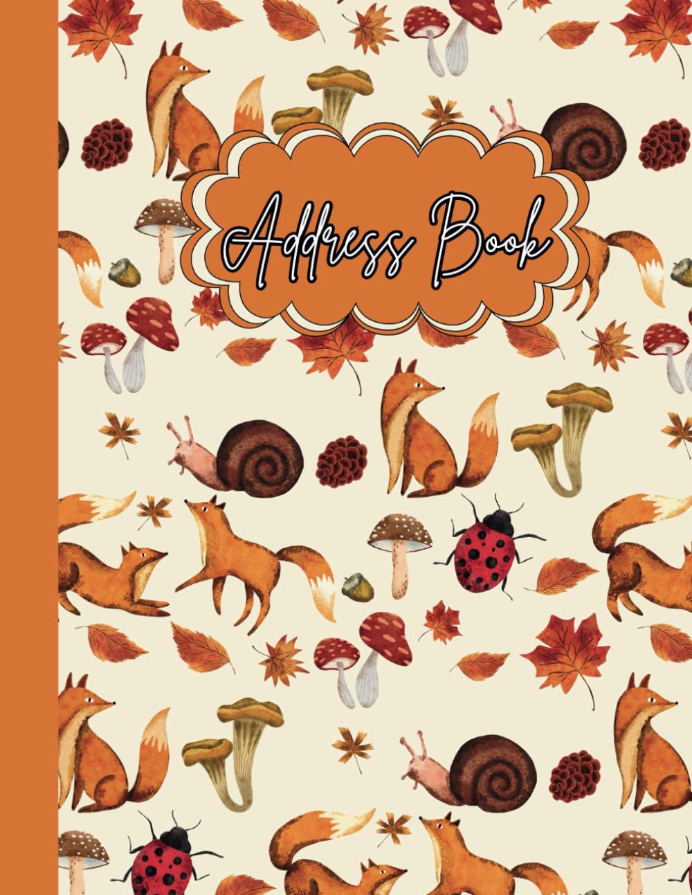 Address Book With Alphabetical Tabs Forest: Organizer for Contacts Woodland Animals Theme Includes Anniversaries & Birthdays Details For Home, Office or Travel baixar o livro de graça