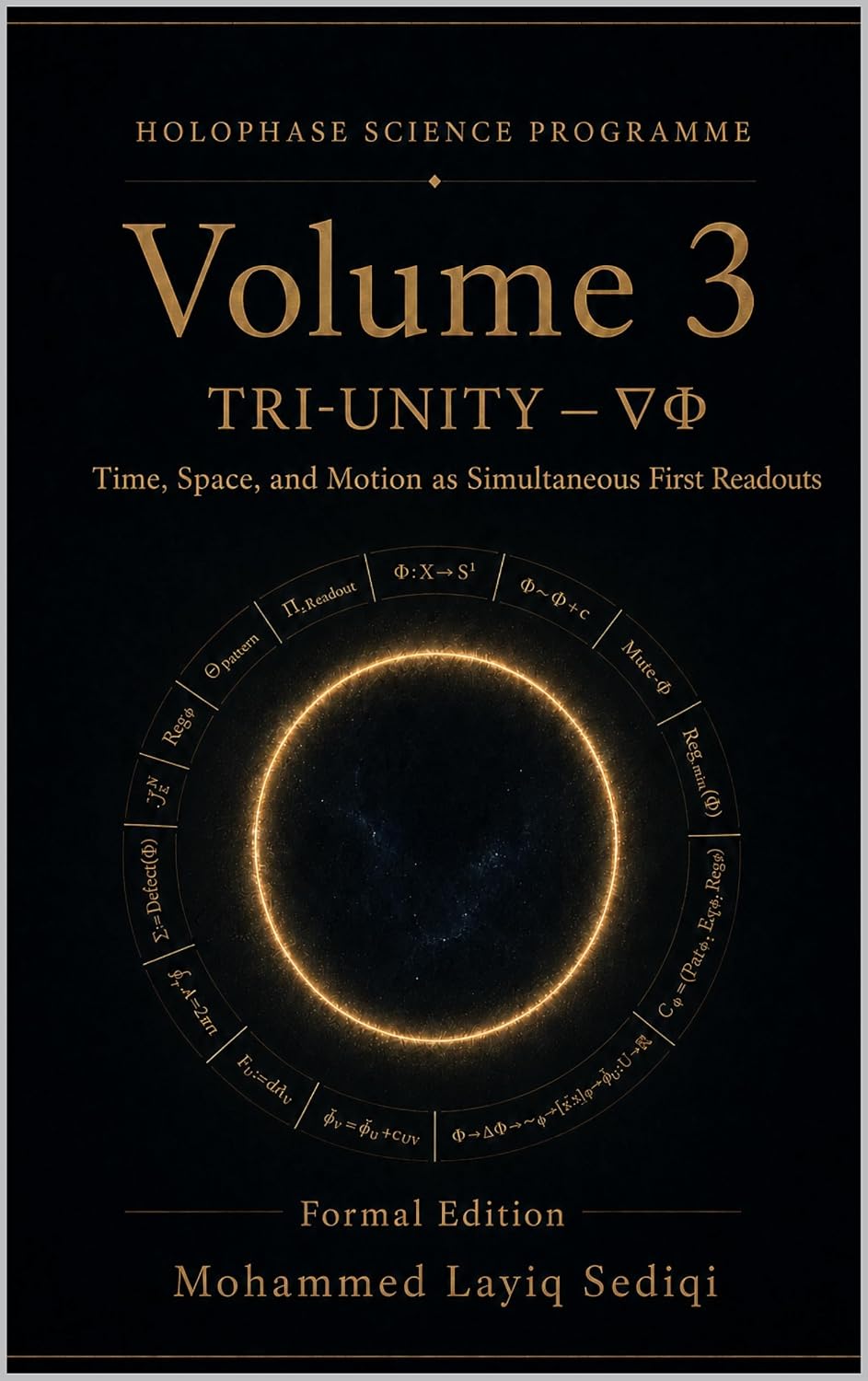 Holophase Science Volume 3: TRI-UNITY — ∇Φ: Time, Space, and Motion as Simultaneous First Readouts — Formal Edition (Holophase Science Programme Book 9) (English Edition) baixar o livro de graça