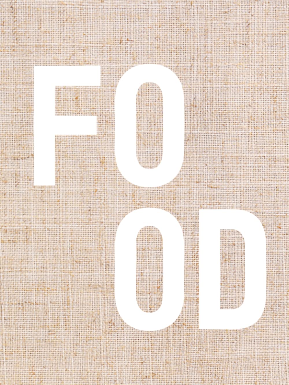 Food: Hardcover Decorative Book For Home Decor | Book Decor For Coffee Table | Thick Decorative Display Book For Shelves, Bookends, Cases and Interior... Linen (Decorative Books For Home Decor) baixar o livro de graça