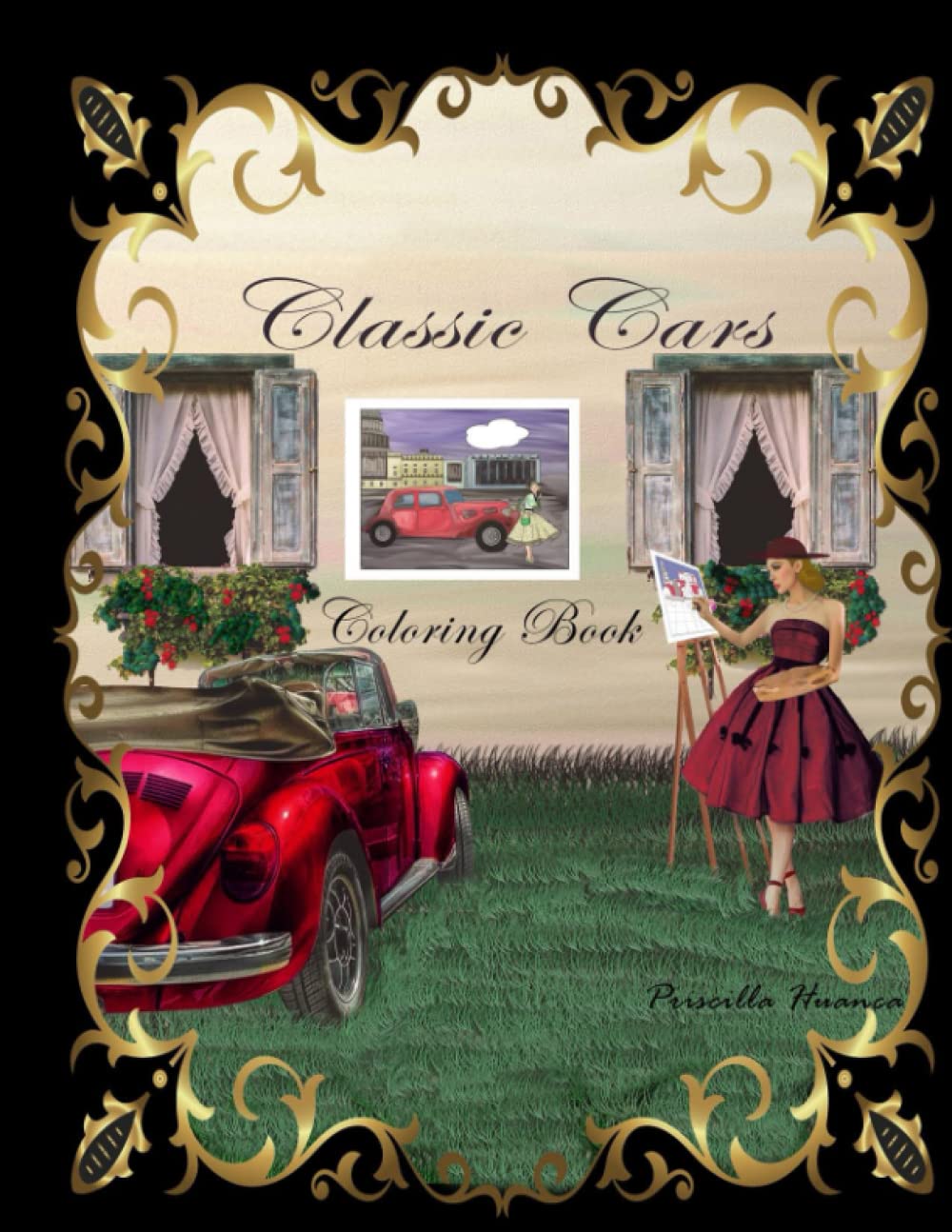 ler totalmente classic cars: coloring book for adults