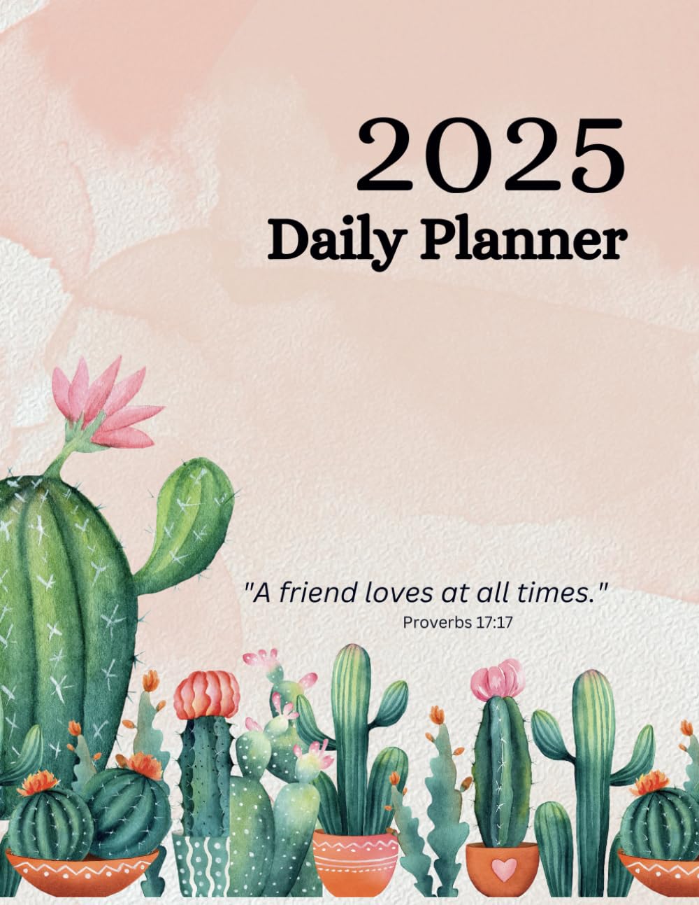 ler totalmente 2025 Daily PLANNER: CHRISTIAN Daily Calendar For Women With Monthly Inspiring Scripture Verses: Hourly Appointment Book, Teen Bible For Girls (January to December 2025)