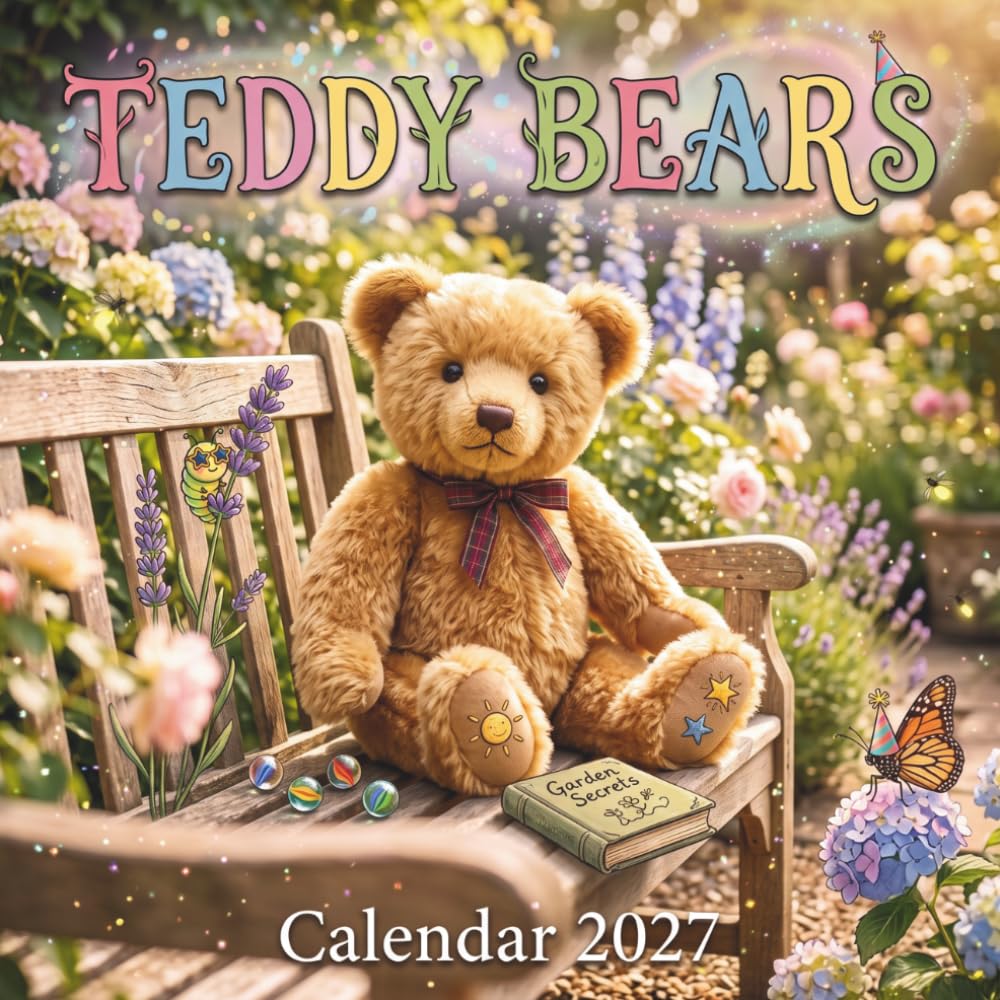 Teddy Bears Calendar 2027: A Year of Charming Plush Photography for Everyday Planning baixar o livro de graça