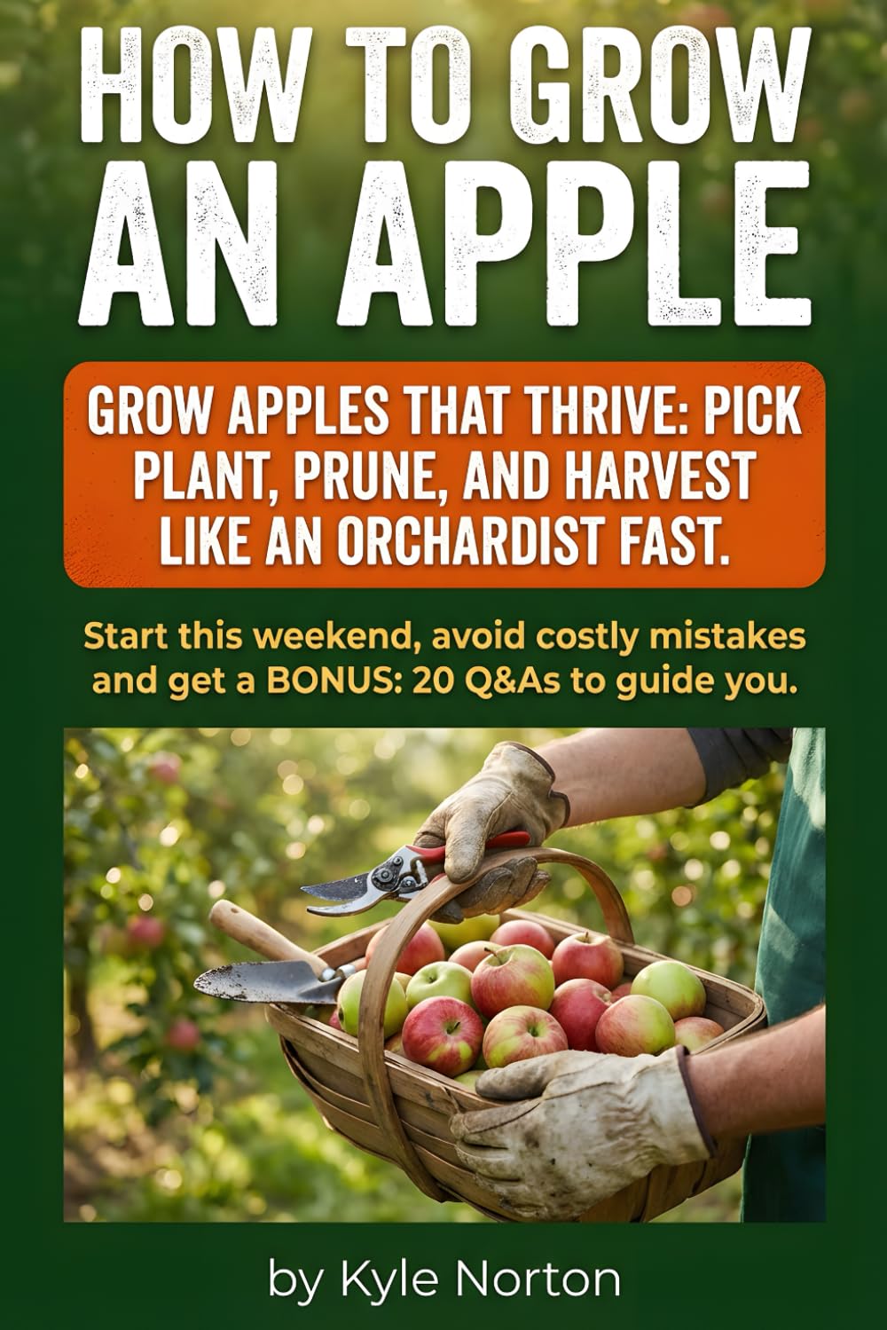 ler totalmente How to Grow an Apple: Plant an apple tree that actually thrives smart planting apple trees, proven ways on how to care for apple trees, and... for crisp, bigger crops year after year.
