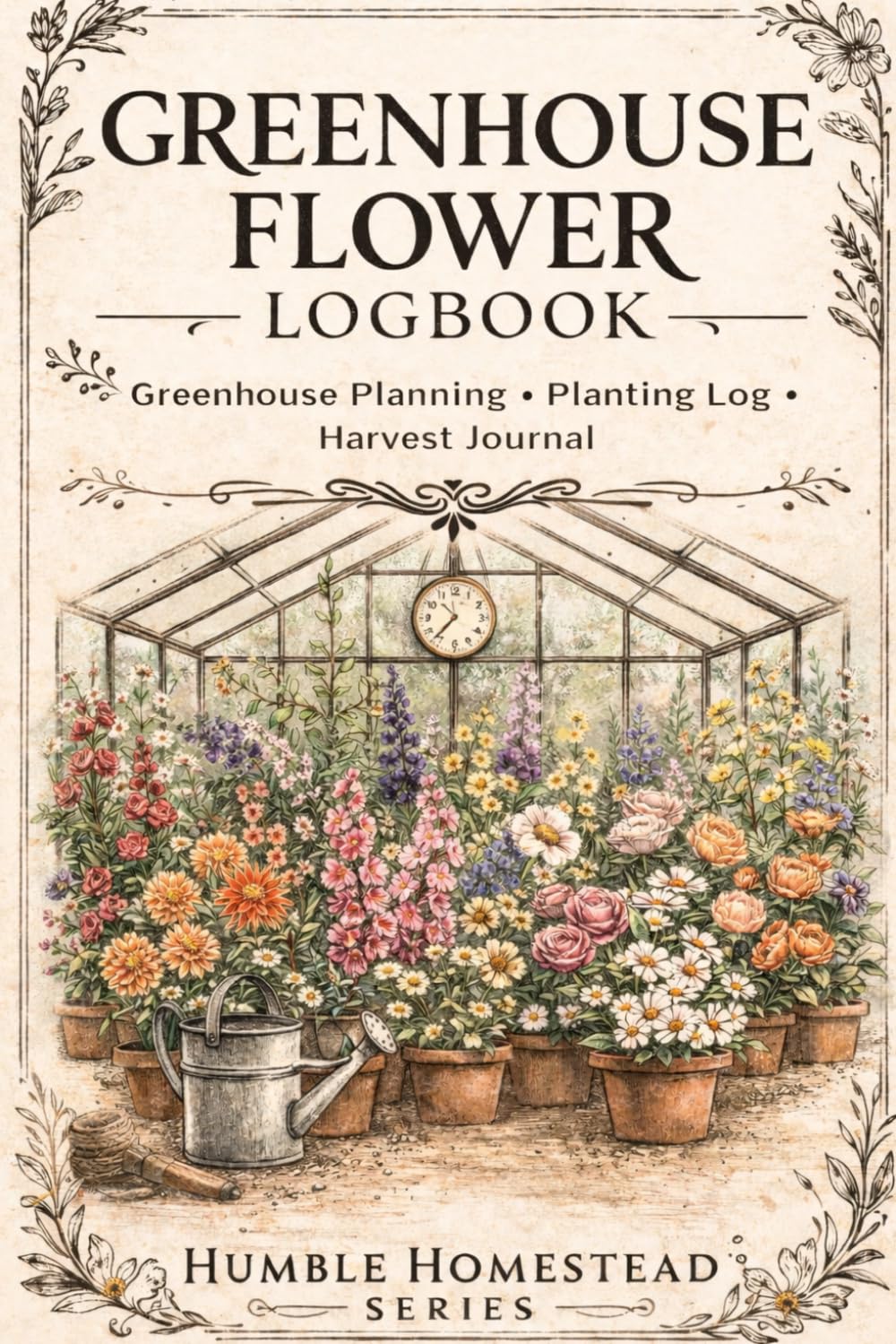 capítulo por capítulo baixar Greenhouse Flower Logbook: Planting, Growth and Harvest with Confidence