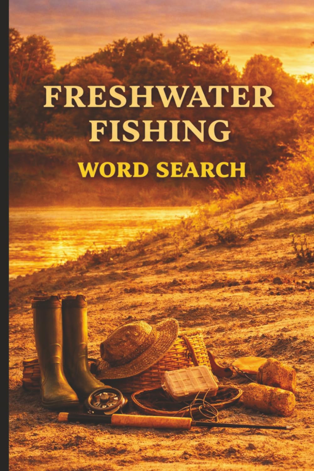 Freshwater Fishing Word Search ( 6 x 9 ) Paperback: Large Print Puzzles Featuring Fish, Rivers, Tackle, Wildlife, and Outdoor Adventure I 40 puzzles I Great Gift For Dad baixar o livro de graça
