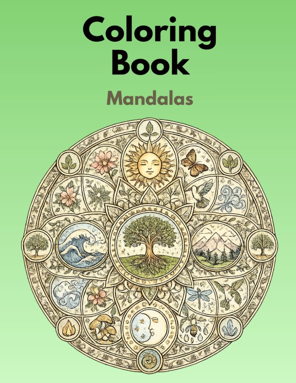 capítulo por capítulo baixar Nature Harmony Mandala: A peaceful journey through the elements of nature and balance (Portuguese Edition)