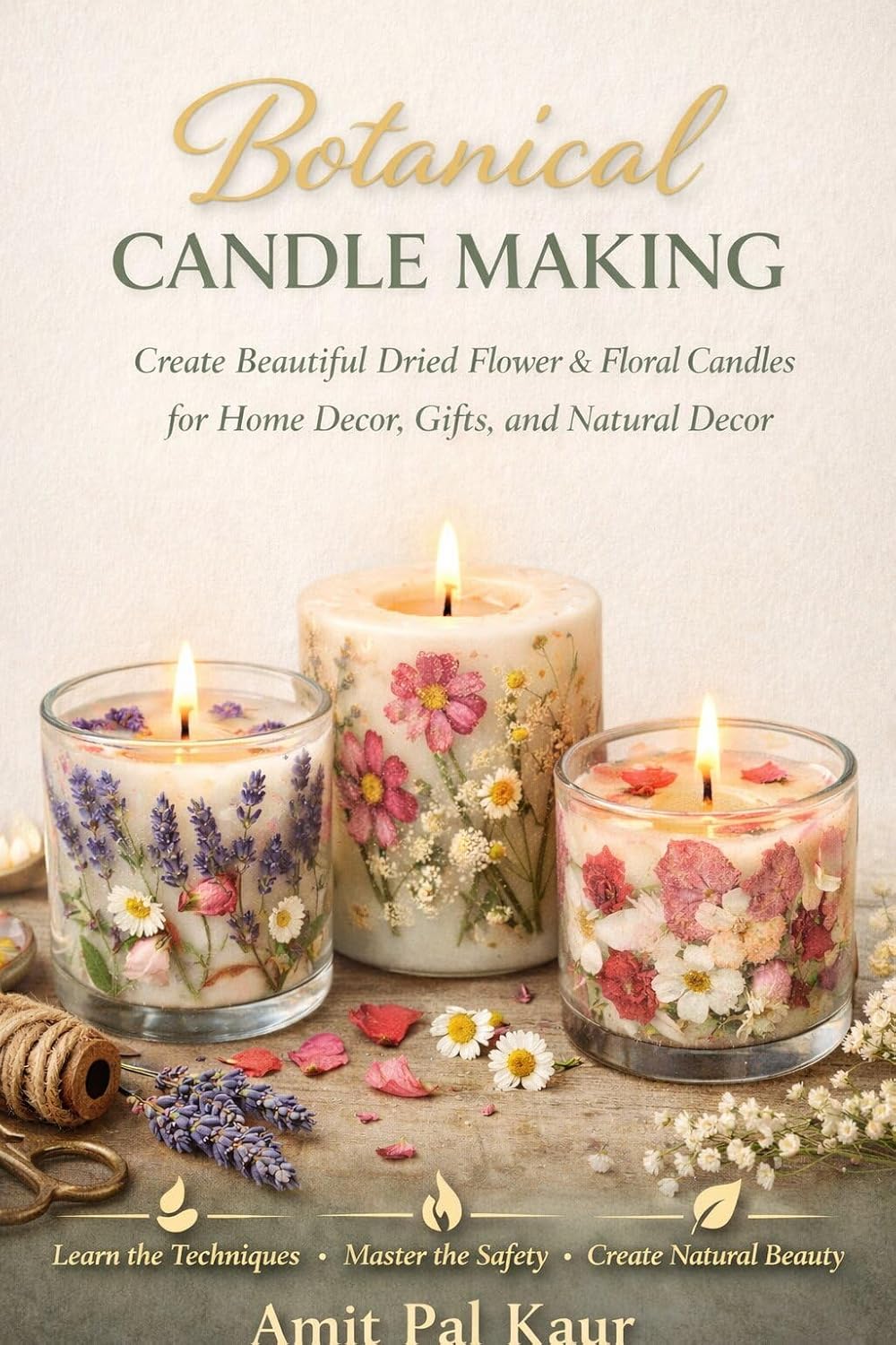 Botanical Candle Making: Create Beautiful Dried Flower & Floral Candles for Home Decor, Gifts, and Natural Decor (English Edition) baixar livro de graça