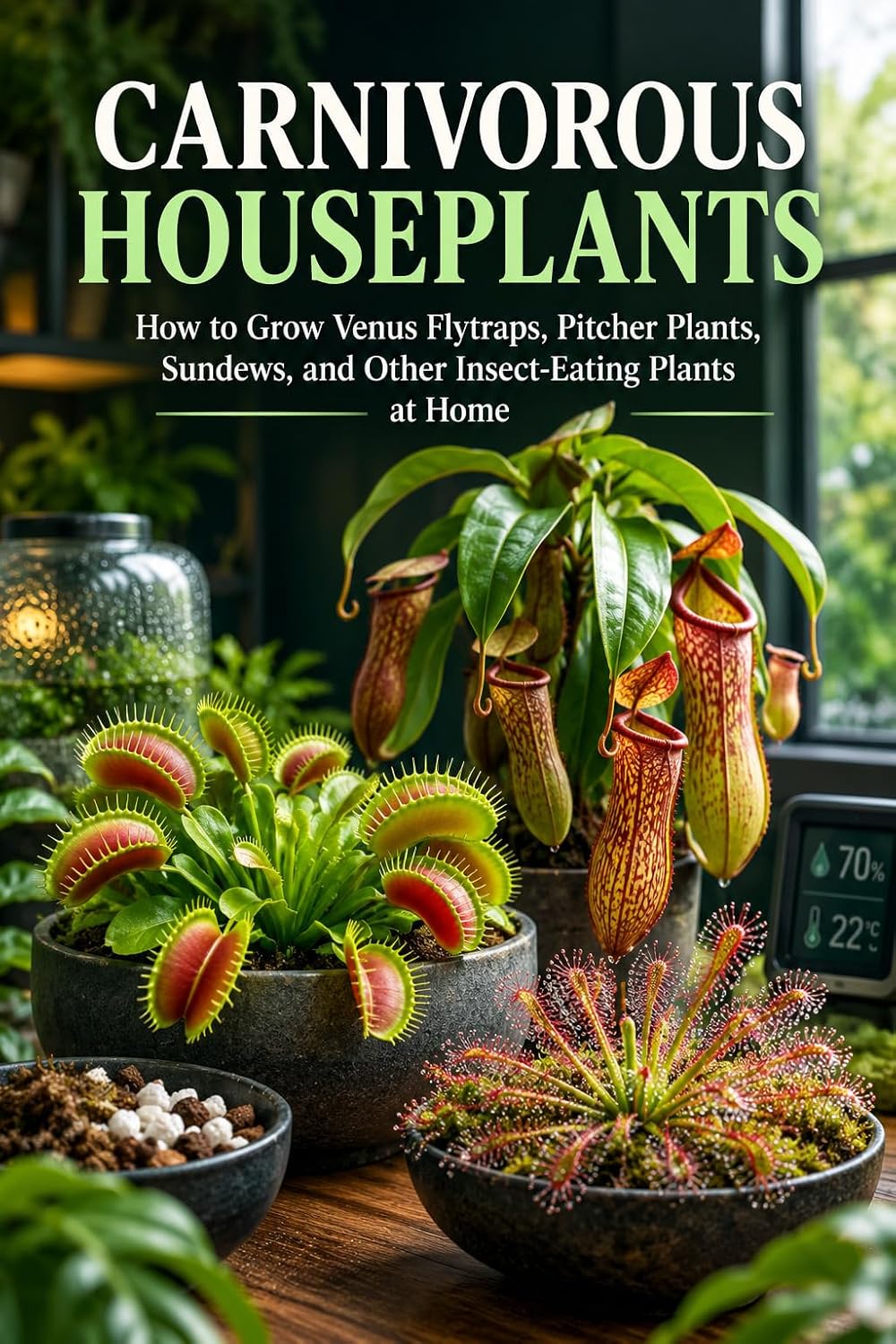 Carnivorous Houseplants: How to Grow Venus Flytraps, Pitcher Plants, Sundews, and Other Insect-Eating Plants at Home (CHOOSE THE RIGHT HOUSEPLANT) (English Edition) baixar livro de graça