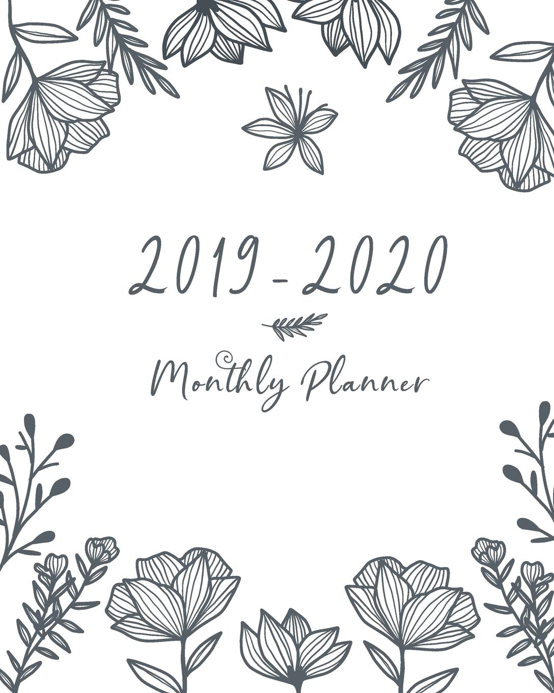 2019-2020 Monthly Planner: Two Year Planner with 24 Months Calendar January 2019 - December 2020 Academic Agenda Schedule Organizer Logbook Appointment Book baixar livro de graça