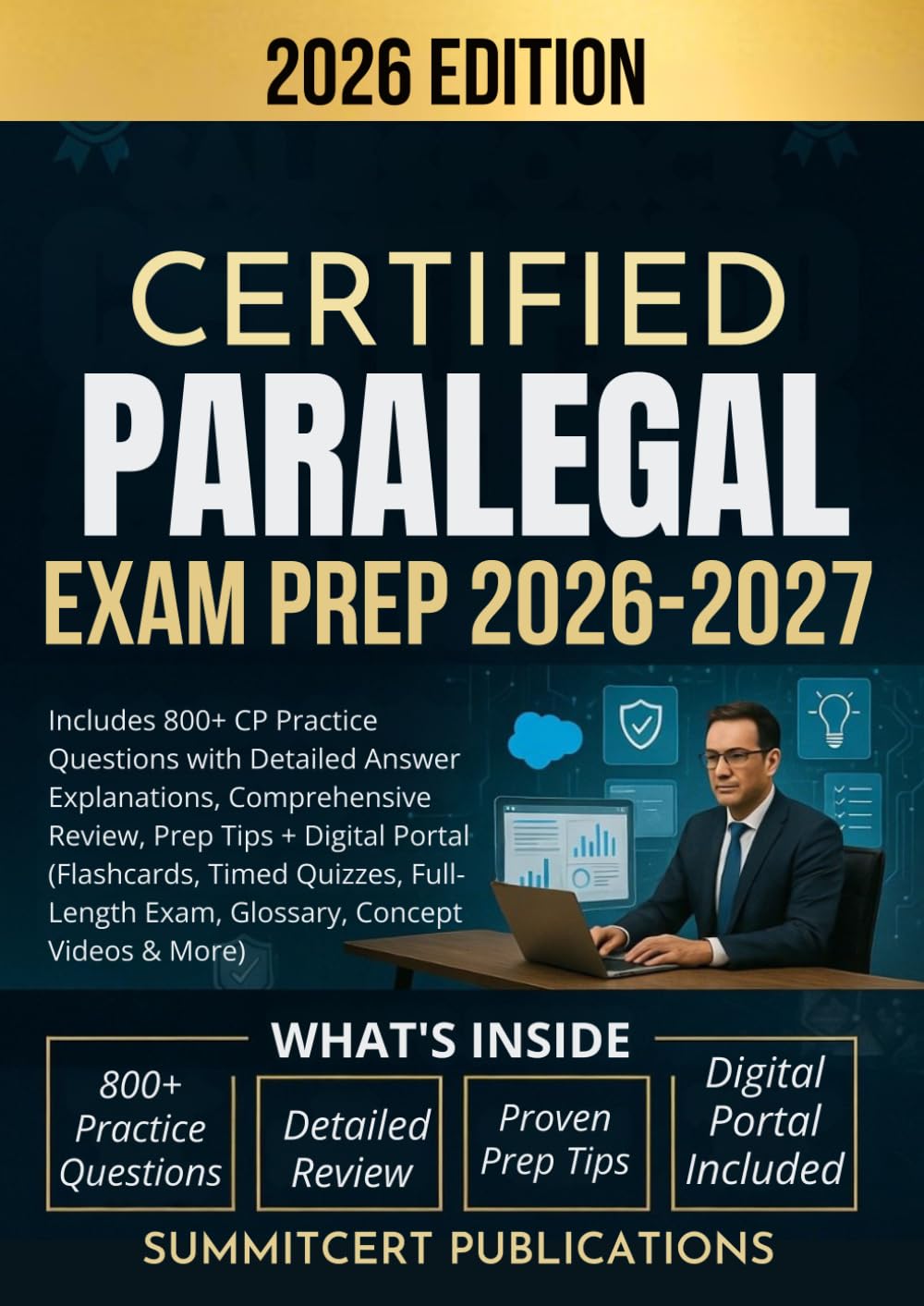 CERTIFIED PARALEGAL EXAM PREP 2026-2027: Includes 800+ CP Practice Questions with Detailed Answer Explanations, Comprehensive Review, Prep Tips +... Exam, Glossary, Concept Videos & More) baixar o livro de graça