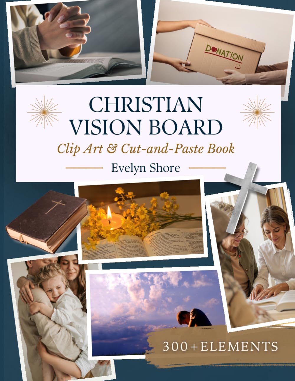 capítulo por capítulo baixar Christian Vision Board Clip Art Book: 300+ Inspirational Faith-Based Images, Bible Verses & Affirmations to Cut, Paste, and Manifest God's Purpose for Your Life