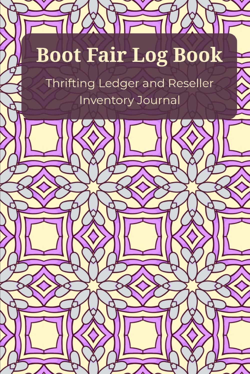 Boot Fair Log Book: Thrifting Ledger and Reseller Inventory Journal baixar livro de graça