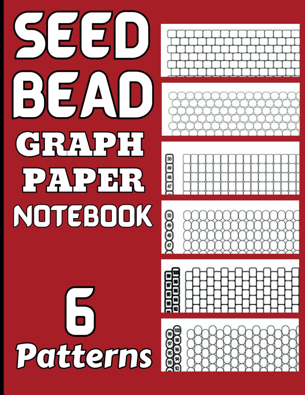 Seed Bead Graph Paper Journal: Beading Graph Paper to Create Your Own Beadwork Design with Multiple Patterns (Square/Loom, Brick and Peyote) With... Your Beading Project | Big Size 8.5"X11" / A4 baixar livro de graça