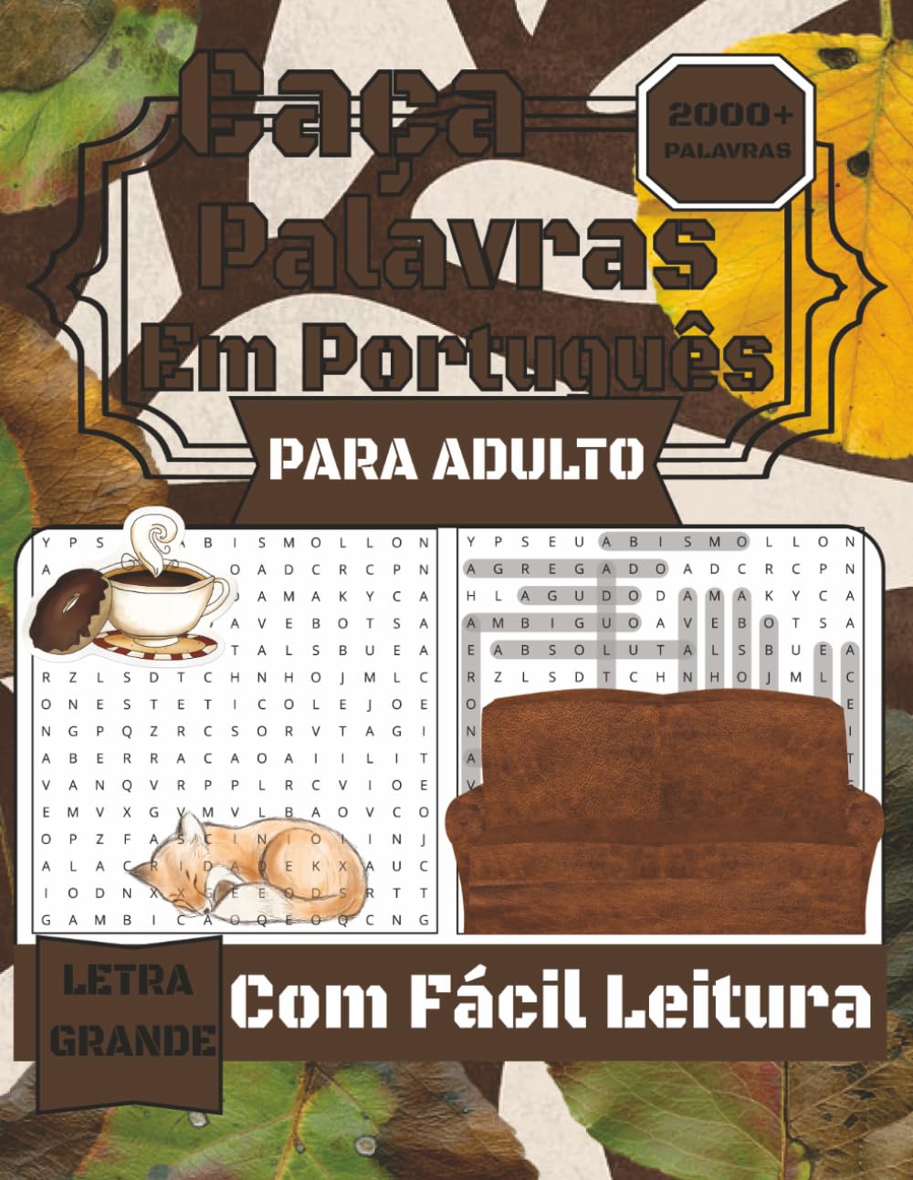 capítulo por capítulo baixar Caça Palavras Em Português: Com impressão fácil de ler sobre o Brasil, comida, café e muito mais | 8 x 11 polegadas, 254 páginas | Presente para... Natal, feriados e momentos de relaxamento.