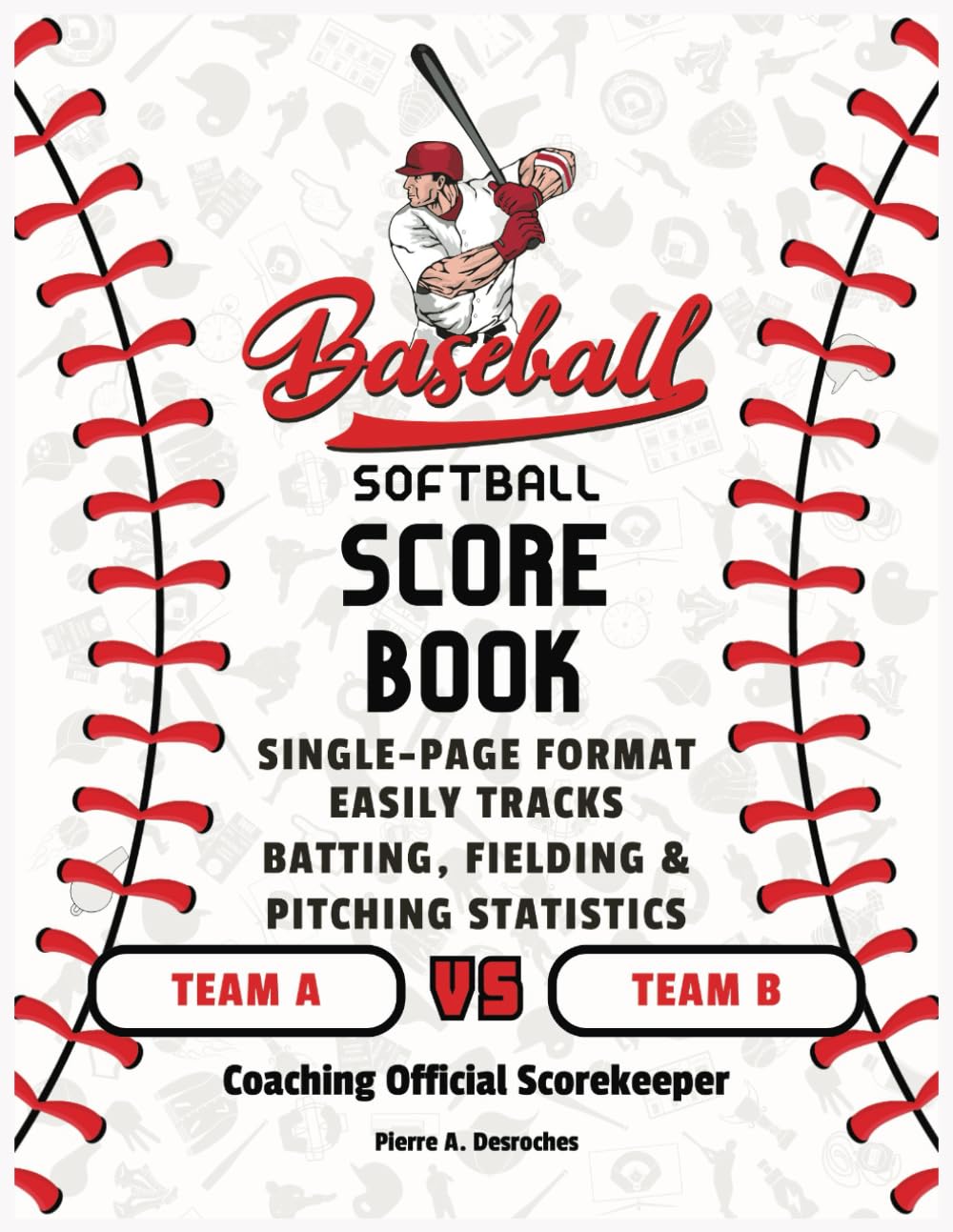 capítulo por capítulo baixar Baseball & Softball Scorebook – Official Game Log for Stats & Coaching: Track 25 Games – For Coaches, Players & Scorekeepers – Ideal for Youth, High School, or Rec Leagues