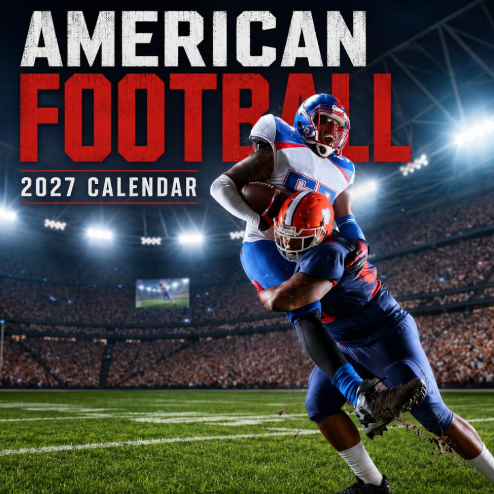American Football Calendar 2027: Football Photography Collection