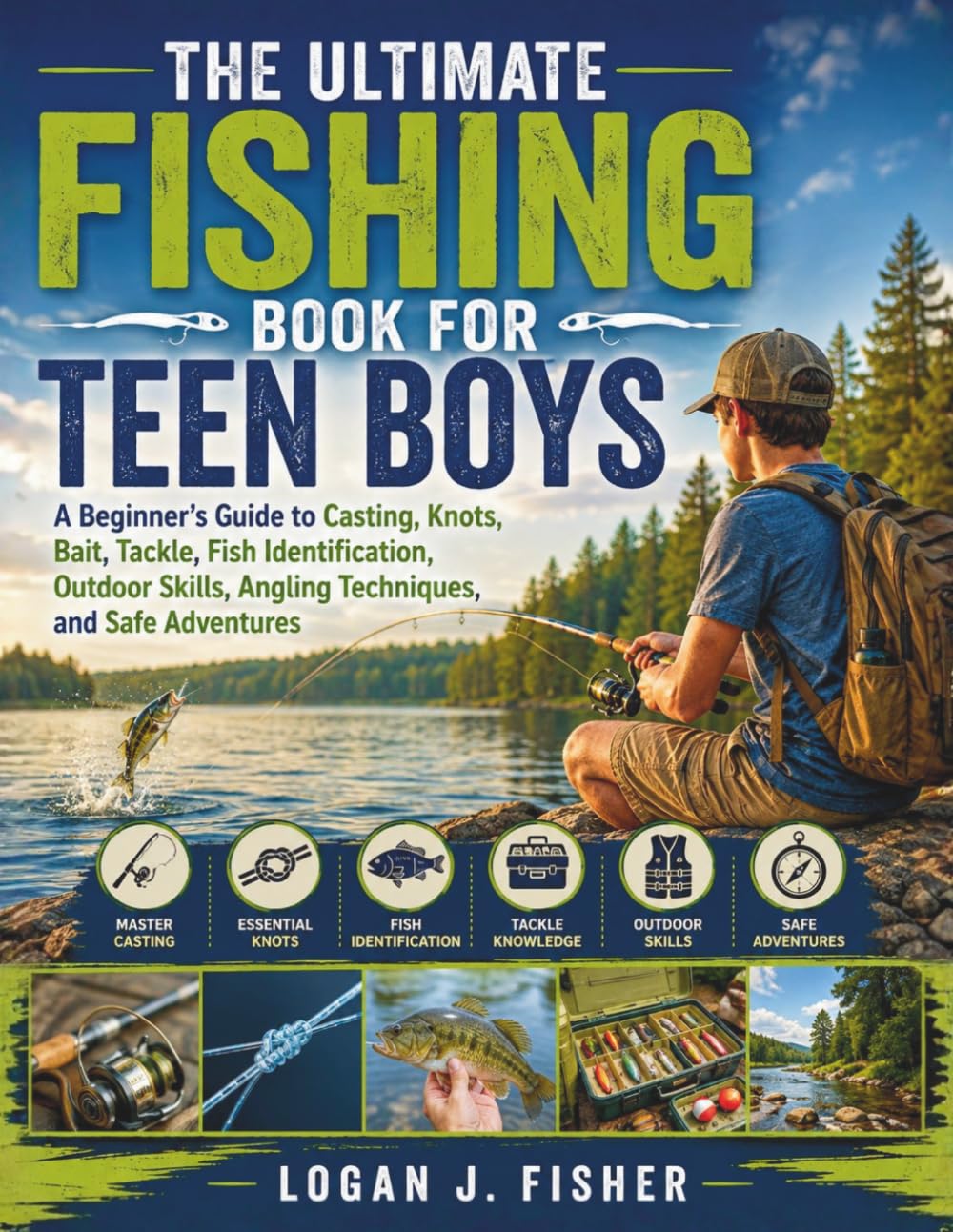 The Ultimate Fishing Book for Teen Boys: A Beginner's Guide to Casting, Knots, Bait, Tackle, Fish Identification, Outdoor Skills, Angling Techniques, and Safe Adventures baixar o livro de graça
