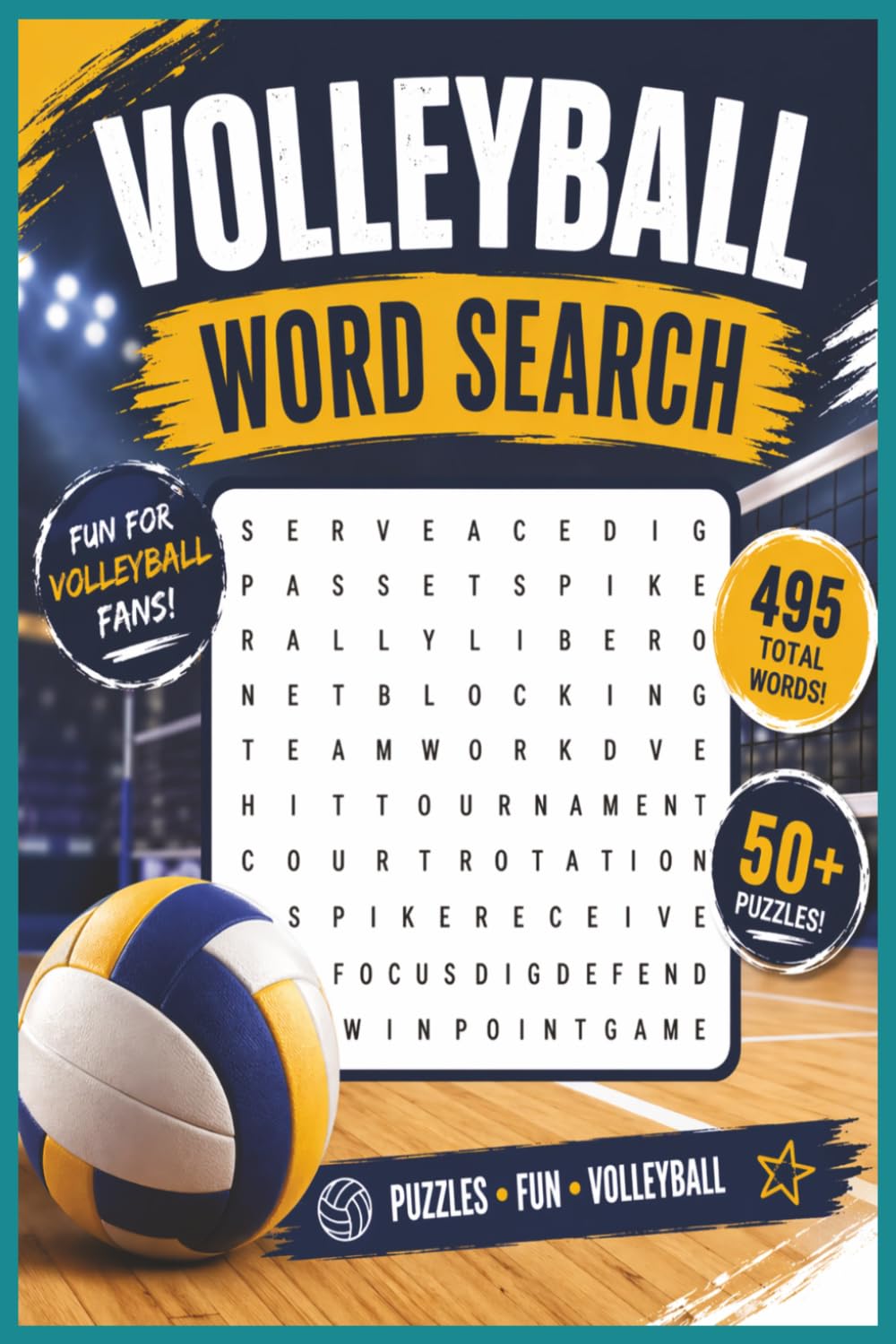capítulo por capítulo baixar Volleyball Word Search Puzzle Book: Fun Volleyball Themed Brain Games and Word Search Puzzles for Teens Adults and Teams | Perfect for Travel Practice Breaks and Volleyball Lovers