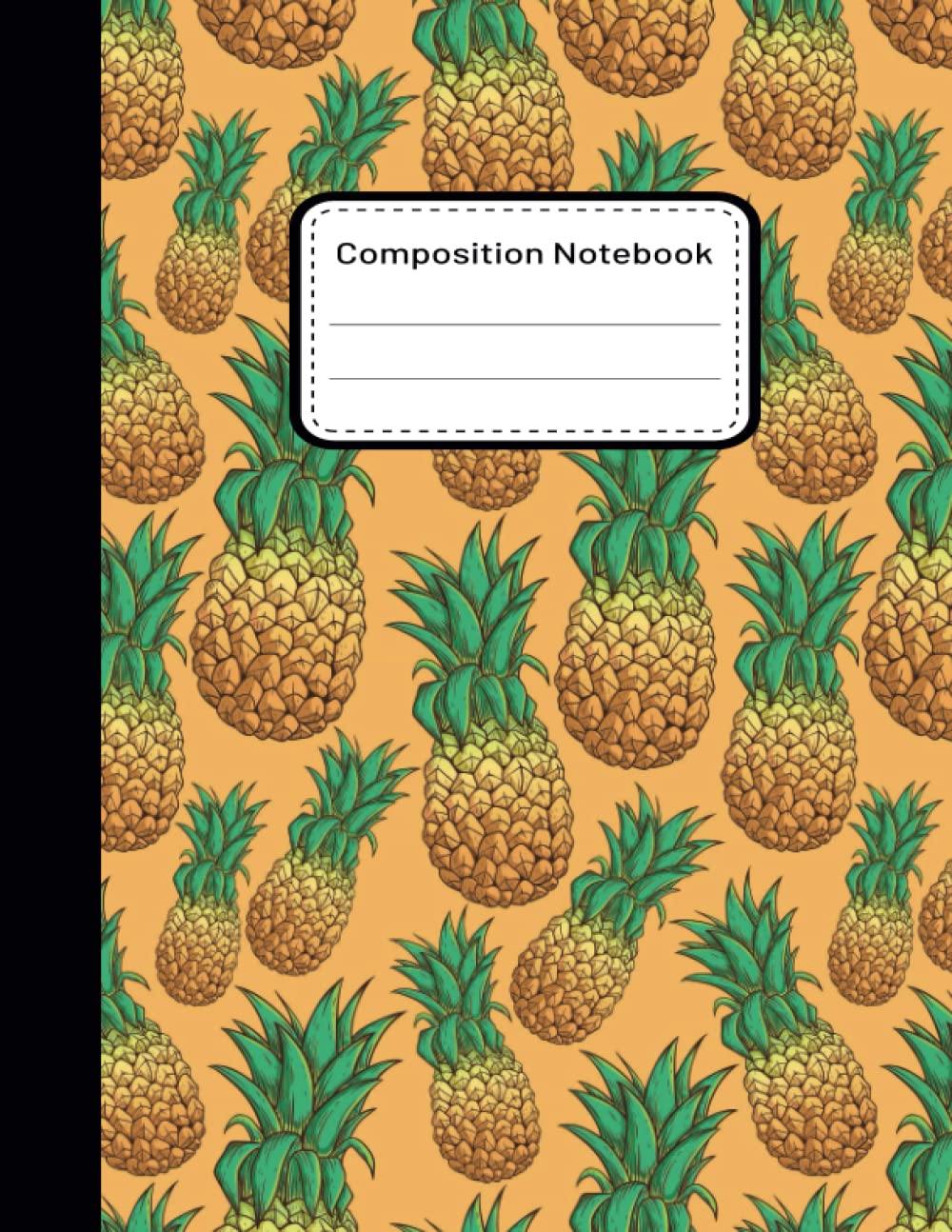 Composition Notebook: Pineapple Pattern Composition Notebook Wide Ruled, Lined Paper, Large Size 8.5x11 Inches, 120 pages| Pineapple Composition Notebook for kids and Adults baixar livro de graça