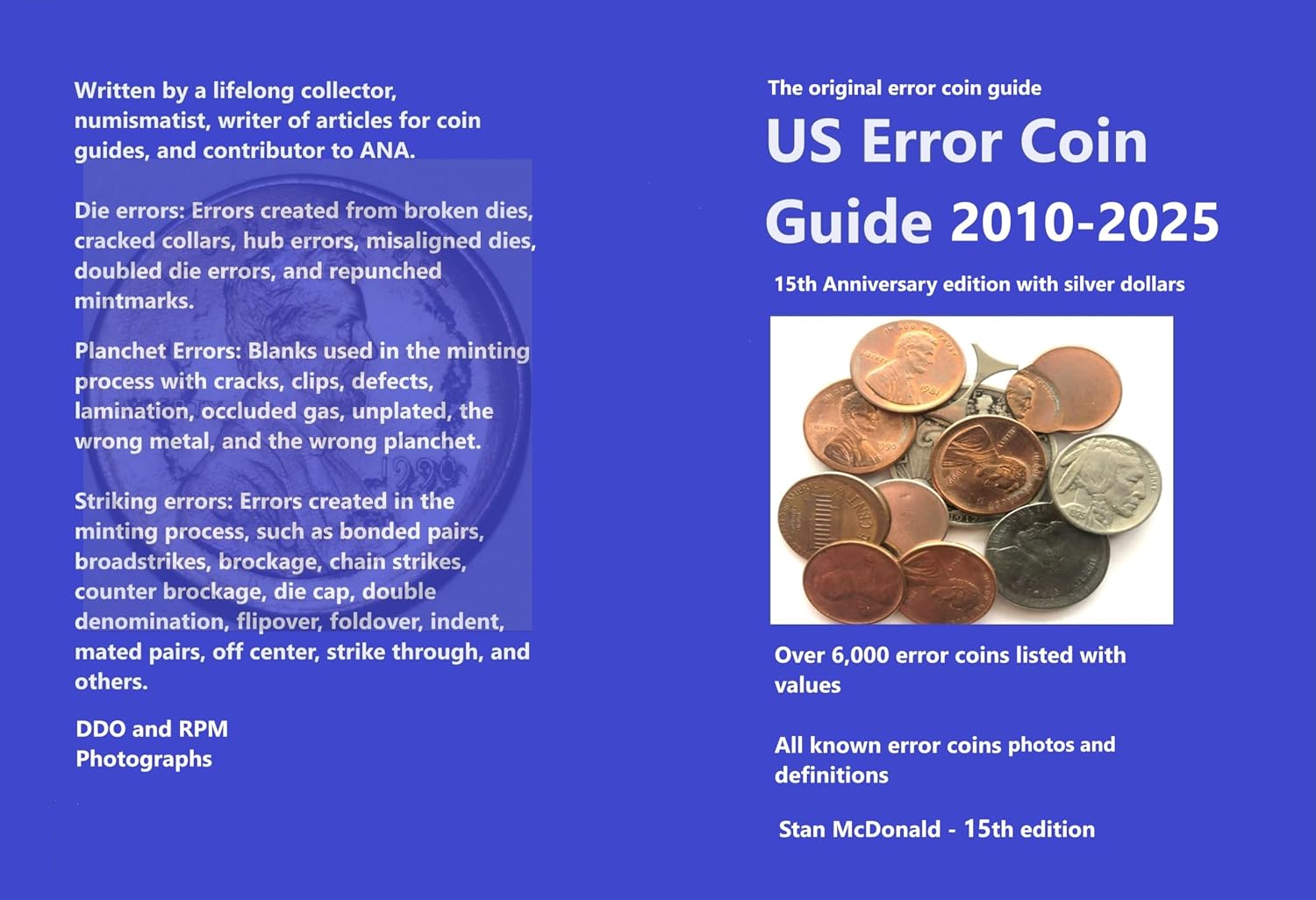 US Error Coin Guide 2010-2025 - 15th Anniversary Edition (US Error Coin Guides) (English Edition) baixar livro de graça