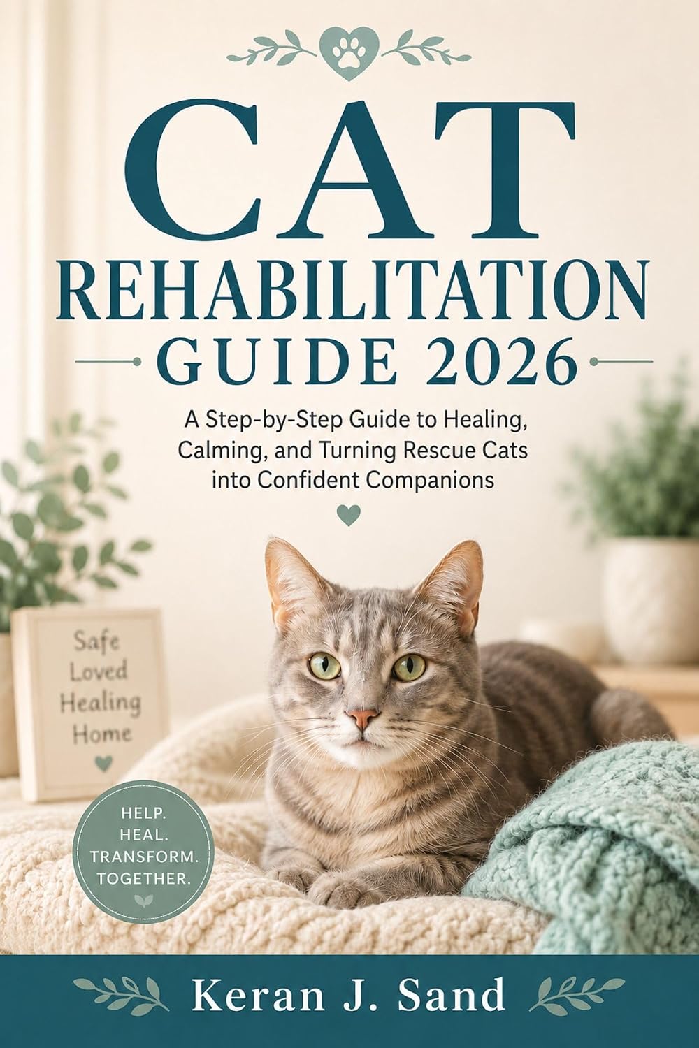 ler totalmente CAT REHABILITATION GUIDE 2026: A Step-by-Step Guide to Healing, Calming, and Turning Rescue Cats into Confident Companions (English Edition)