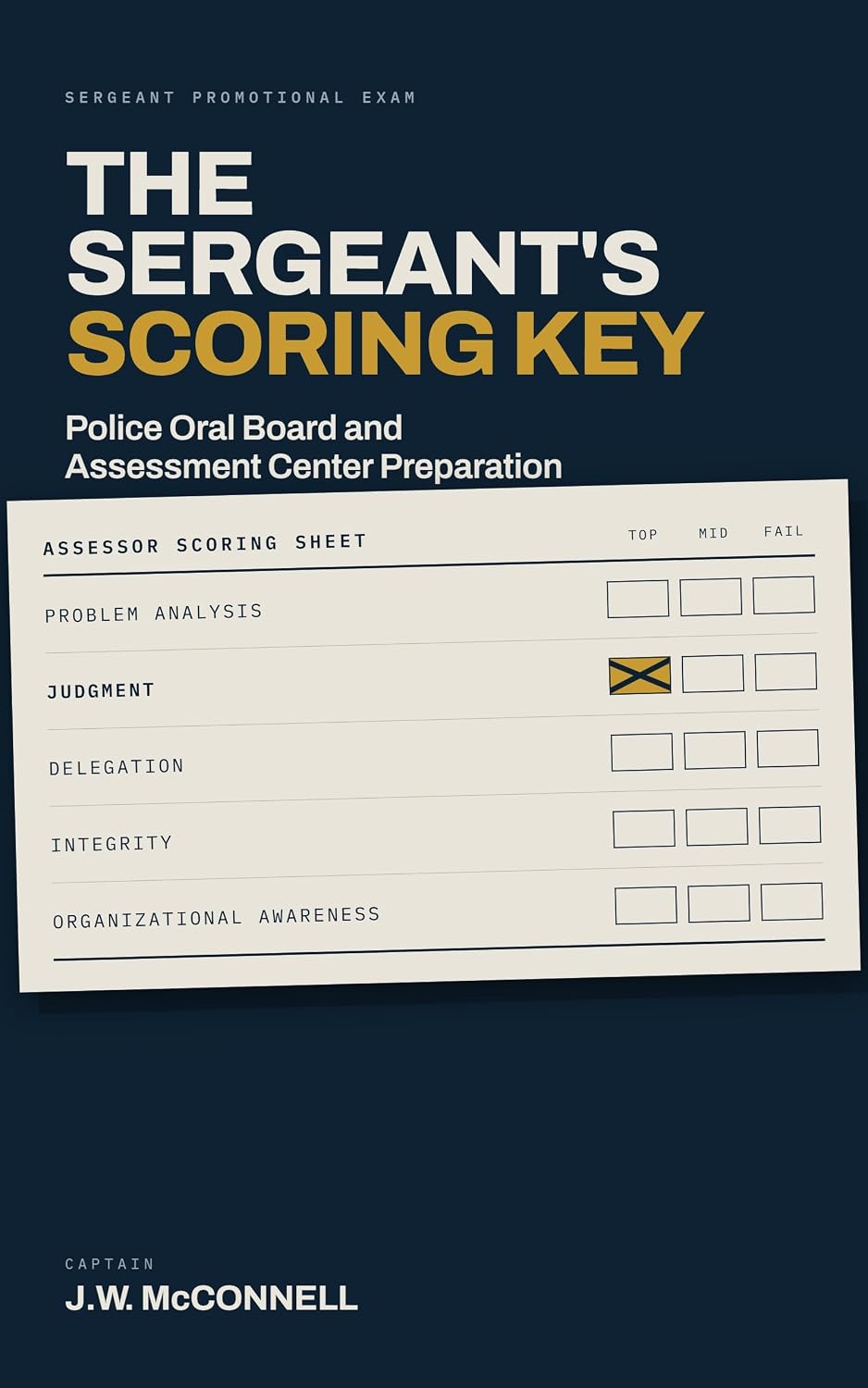 capítulo por capítulo baixar The Sergeant's Scoring Key: Police Oral Board and Assessment Center Preparation — 40 Scenarios With Full Rubrics, Model Answers, and the Five Ways Candidates Lose Points (English Edition)