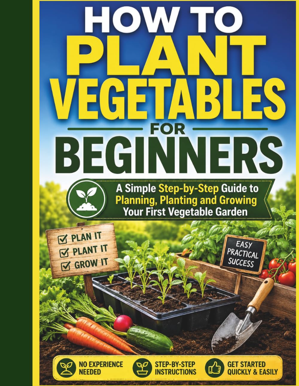 How To Plant Vegetables For Beginners: A Simple Step-by-Step Guide to Planning, Planting and Growing Your First Vegetable Garden baixar livro de graça