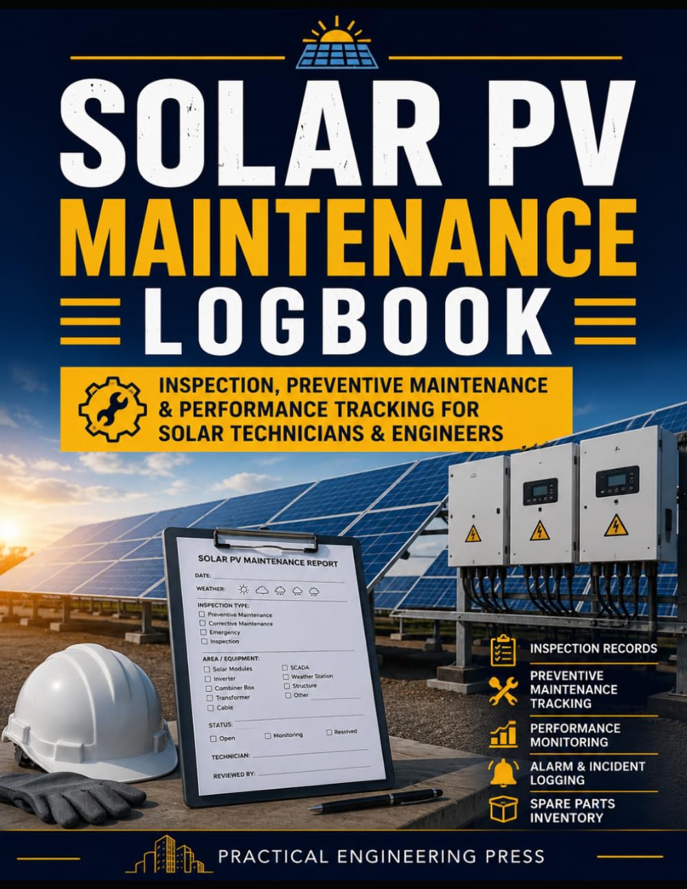 capítulo por capítulo baixar Solar PV Maintenance Logbook: Inspection, Preventive Maintenance & Performance Tracking for Solar Technicians & Engineers