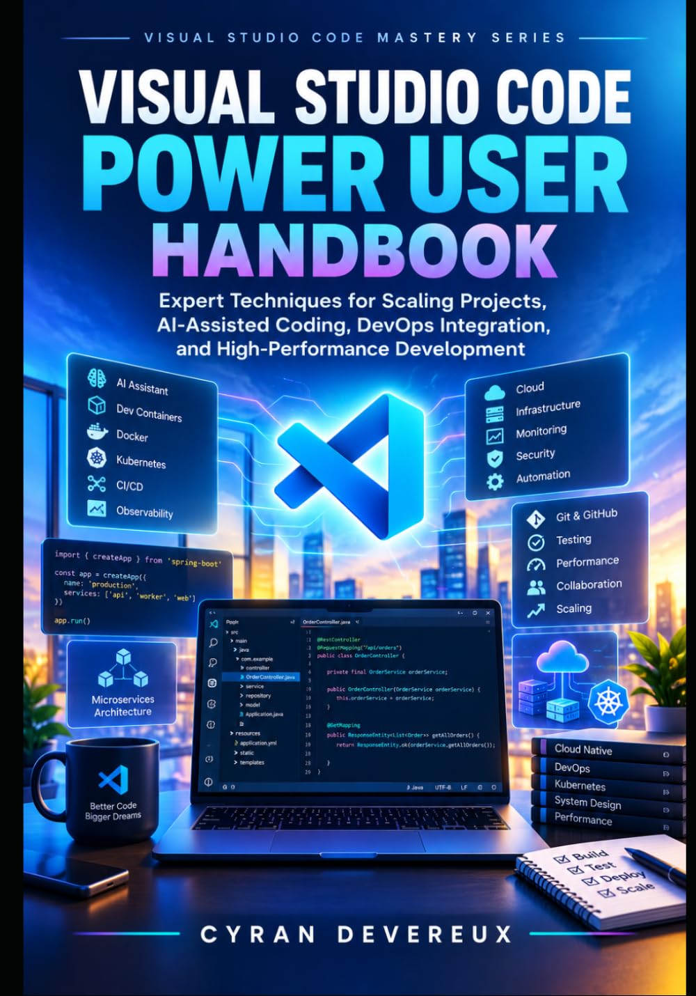 ler totalmente Visual Studio Code Power User Handbook: Expert Techniques for Scaling Projects, AI-Assisted Coding, DevOps Integration, and High-Performance Development: 3