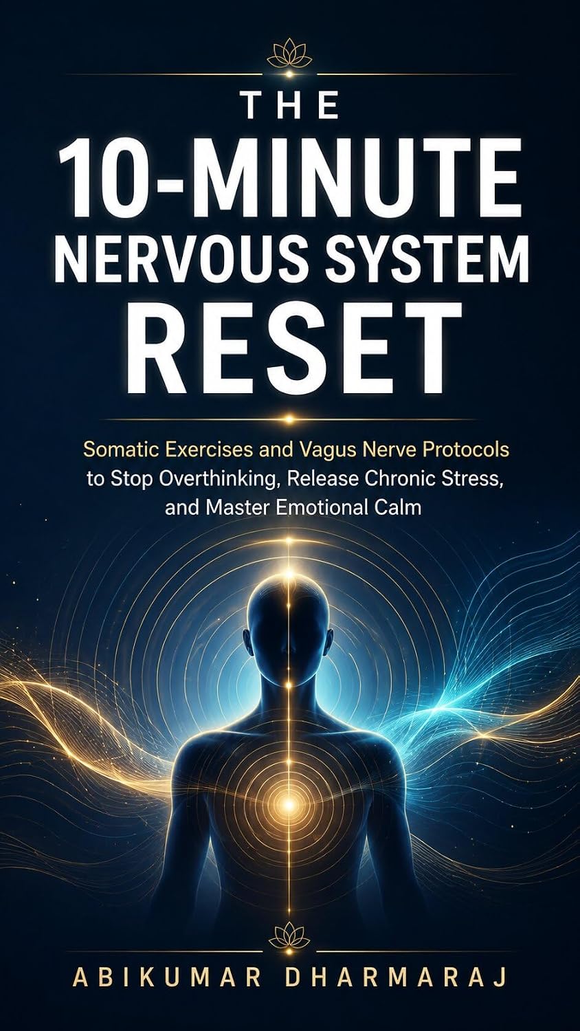 ler totalmente The 10-Minute Nervous System Reset: Somatic Exercises and Vagus Nerve Protocols to Stop Overthinking, Release Chronic Stress, and Master Emotional Calm (English Edition)