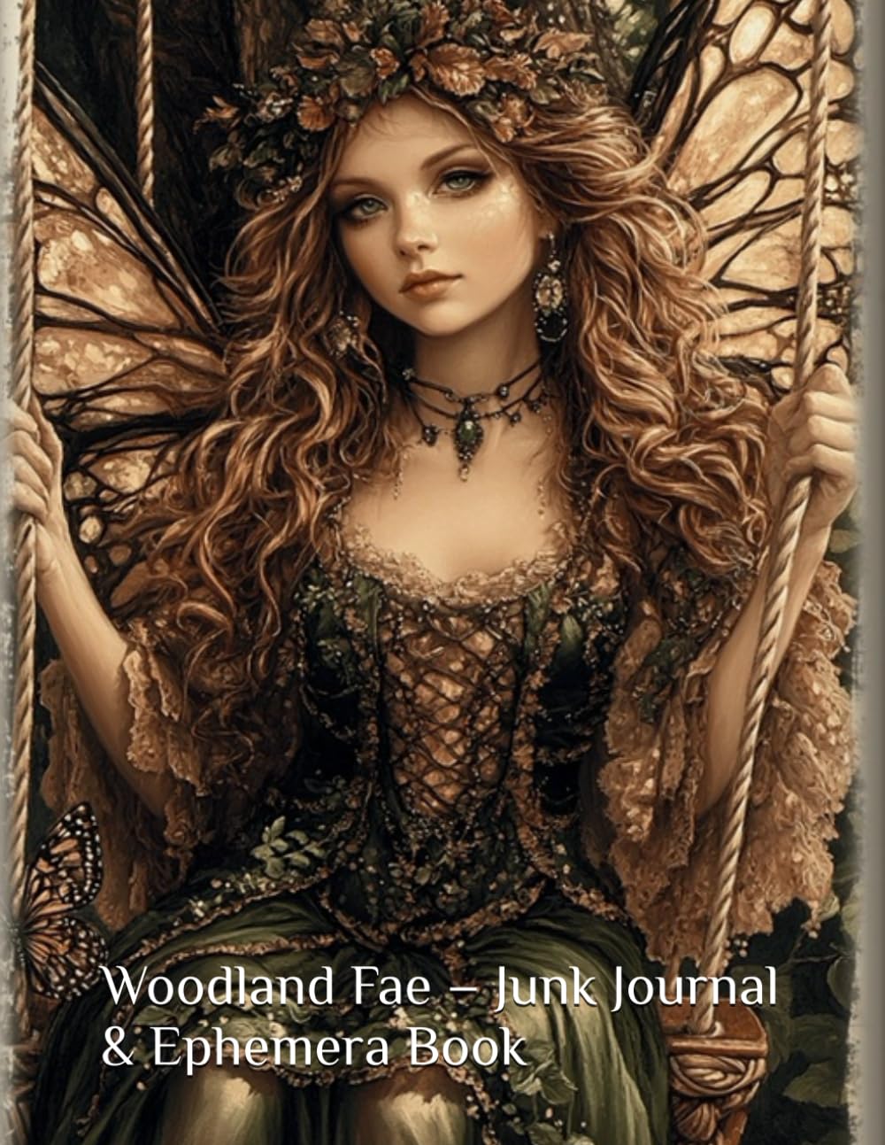 Woodland Fae – Junk Journal & Ephemera Book: 130 Double-Sided Pages of Fairy-Inspired Printables for Crafting, Collage, and Journaling baixar livro de graça