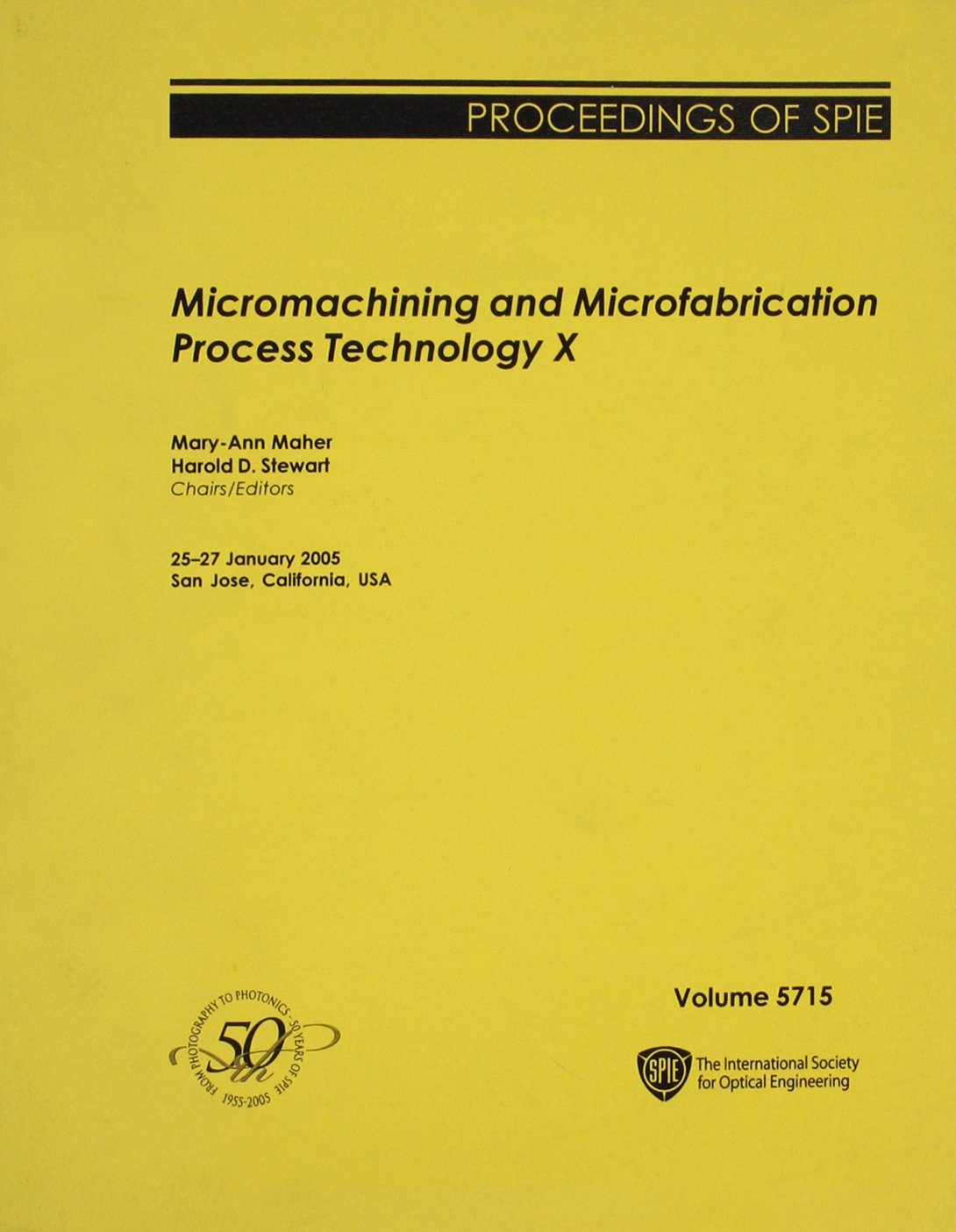 Micromachining and Microfabrication Process Technology X baixar o livro de graça