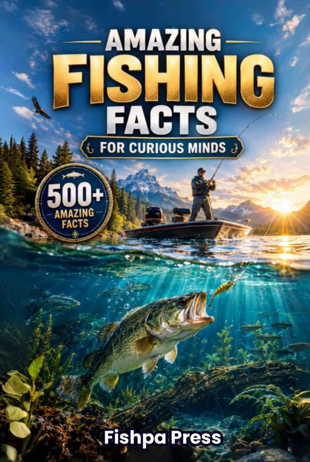 ler totalmente Amazing Fishing Facts for Curious Minds: 500+ Fun Facts About Fish, Fishing, Records, History, Science & the World of Angling