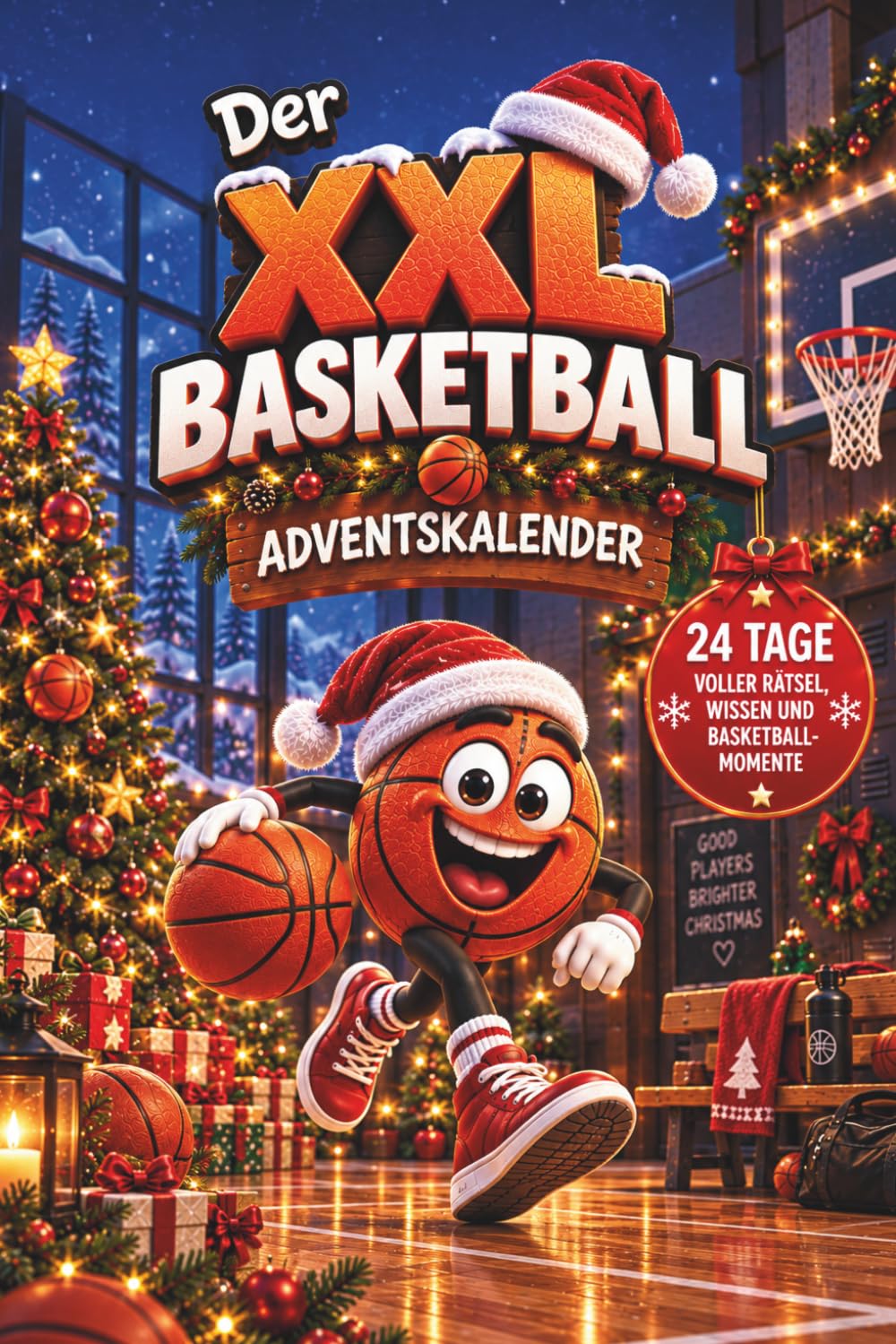 Der XXL Basketball-Adventskalender - 24 korbstarke Überraschungen mit Ausmalbildern, Rätseln, Mitmachseiten, kuriosen Fakten, unnützem... für echte Basketballfans (German Edition) baixar livro de graça