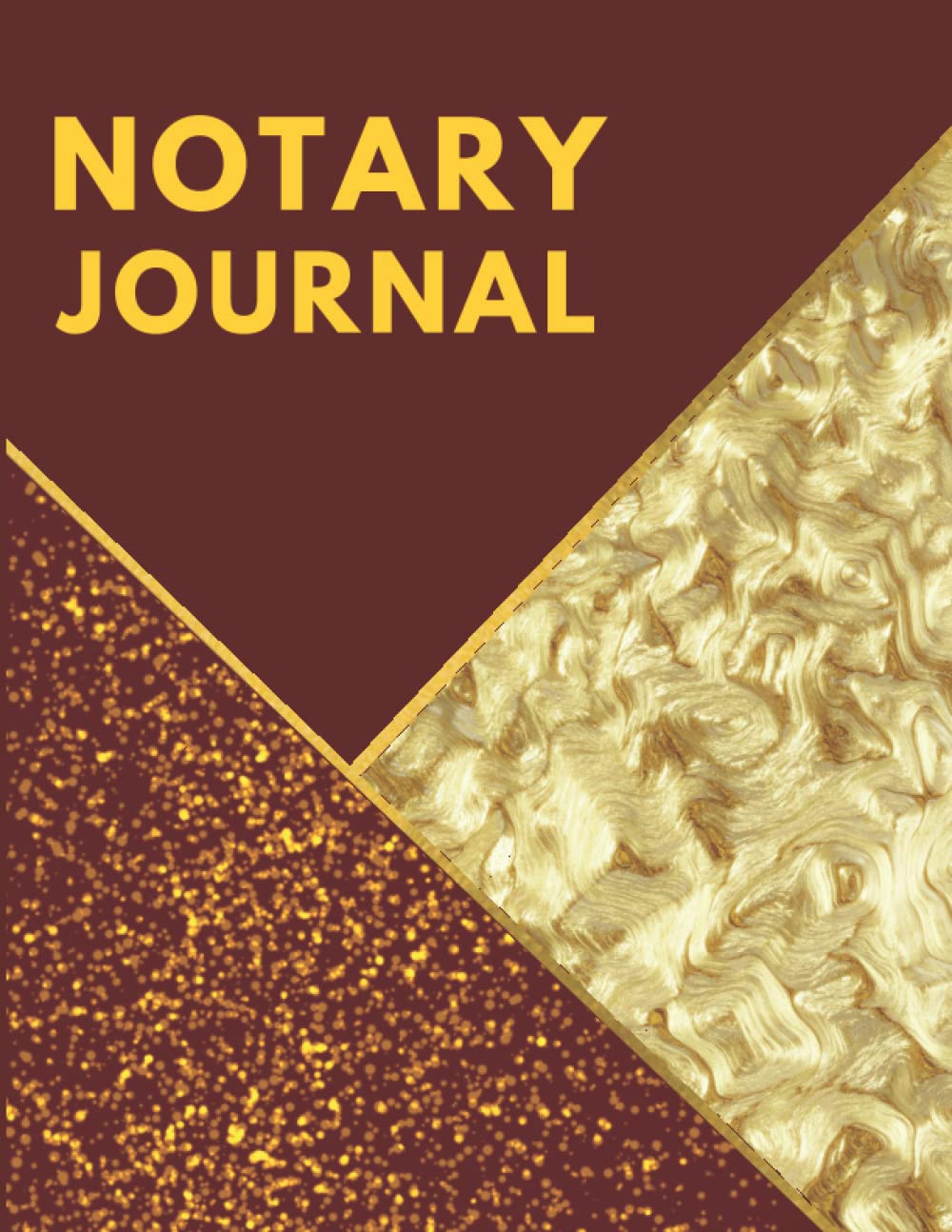 Notary Journal: Official Notary Log book for Signing Agents, Public Notary and Mobile Notary to Record Notarial Acts and Services with numbered pages,... receipts (Red Wine Gold Notary Logbook) baixar livro de graça
