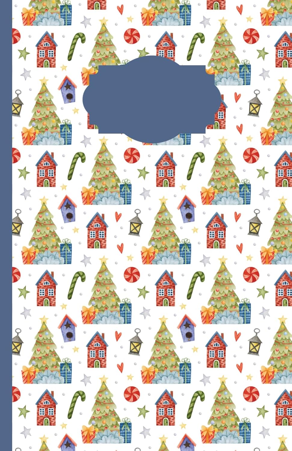 Notizbuch Weihnachten Häuser: Christmas Notebook lined / liniert, 100 Seiten, ca. A5 / ideal als Journal, Notizheft, Tagebuch, Ideenheft / für Notizen, Pläne und Ideen (German Edition) baixar o livro de graça