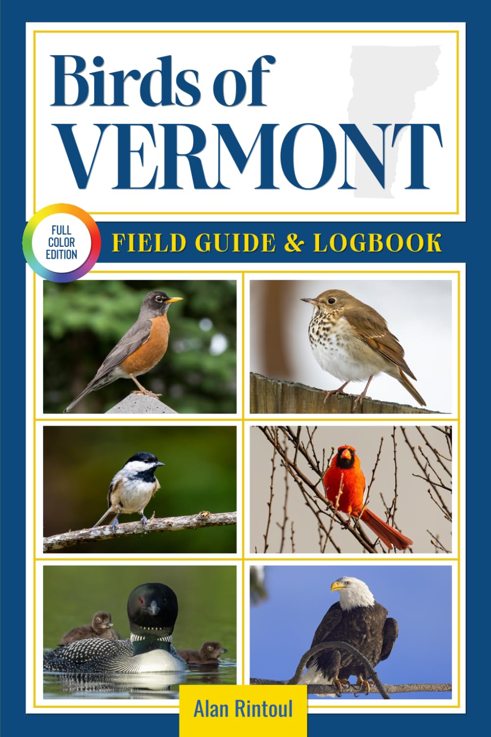 ler totalmente Birds of Vermont Field Guide and Logbook: An Essential Birdwatching Guide with Identification Tips for 60 Common Bird Species in Vermont