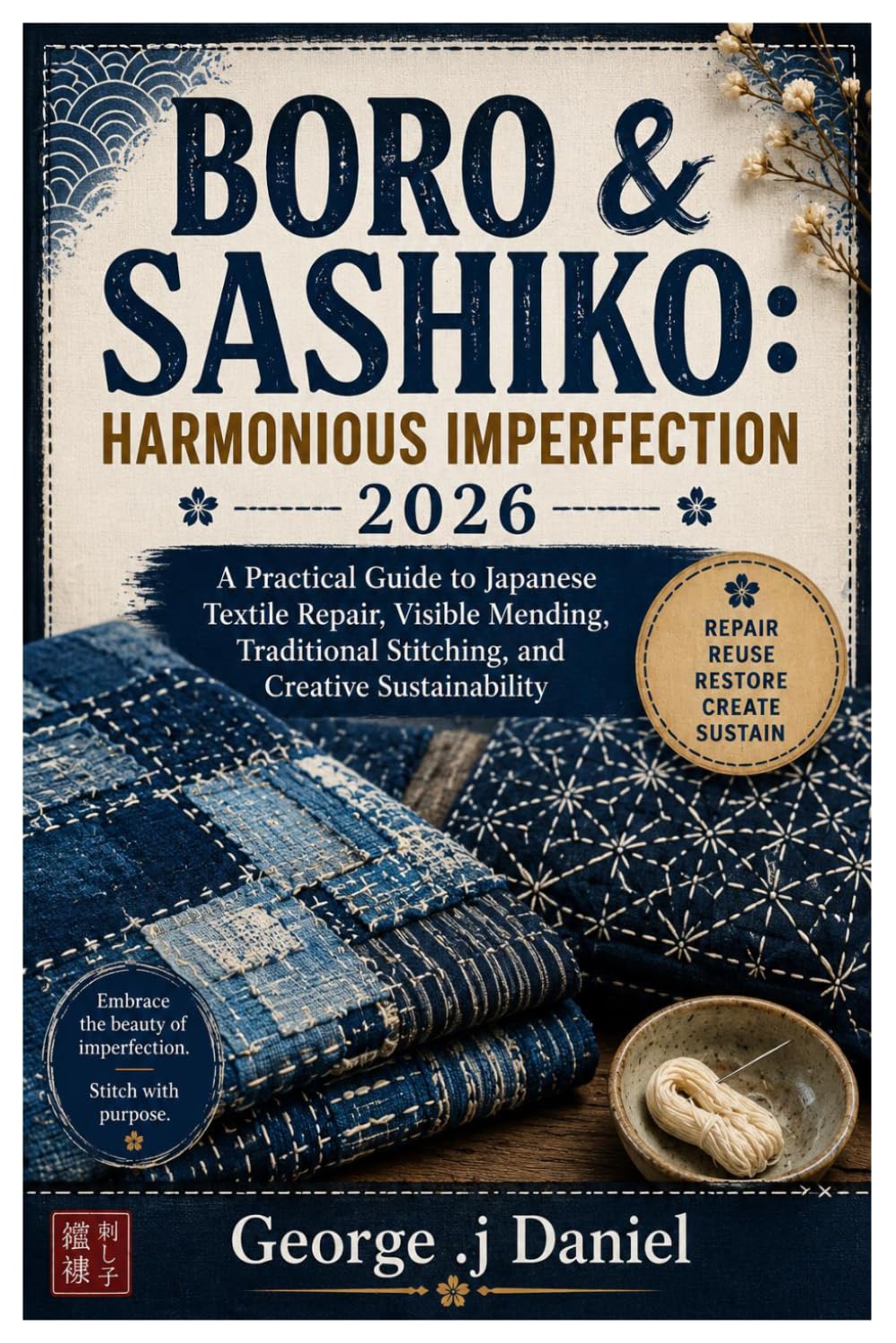 BORO & SASHIKO: HARMONIOUS IMPERFECTION 2026: A Practical Guide to Japanese Textile Repair, Visible Mending, Traditional Stitching, and Creative Sustainability baixar livro de graça