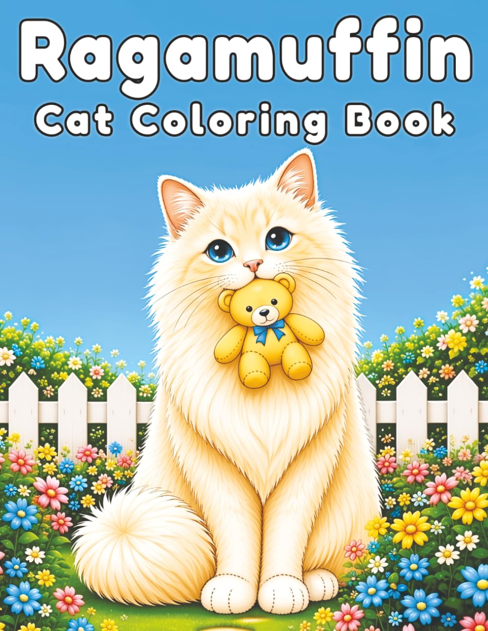 Ragamuffin: Adorable Fluffy Cat Coloring Book Featuring Cozy Everyday Moments, Gentle Adventures, and Relaxing Creative Fun for Cat Lovers (My Cute Cats Collection) baixar o livro de graça