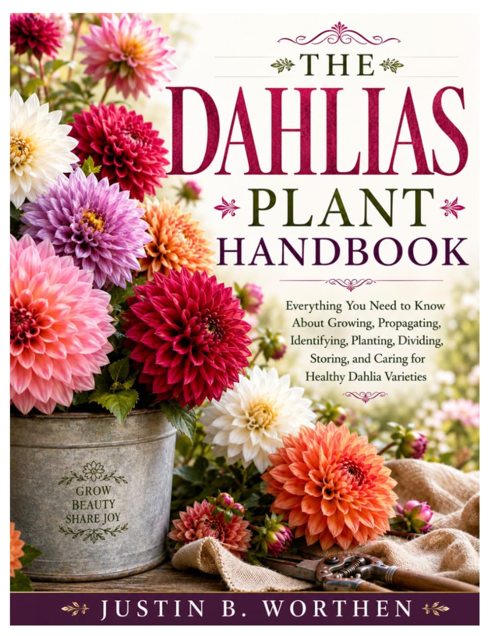 capítulo por capítulo baixar The Dahlias Plant Handbook: Everything You Need to Know About Growing, Propagating, Identifying, Planting, Dividing, Storing, and Caring for Healthy Dahlia Varieties