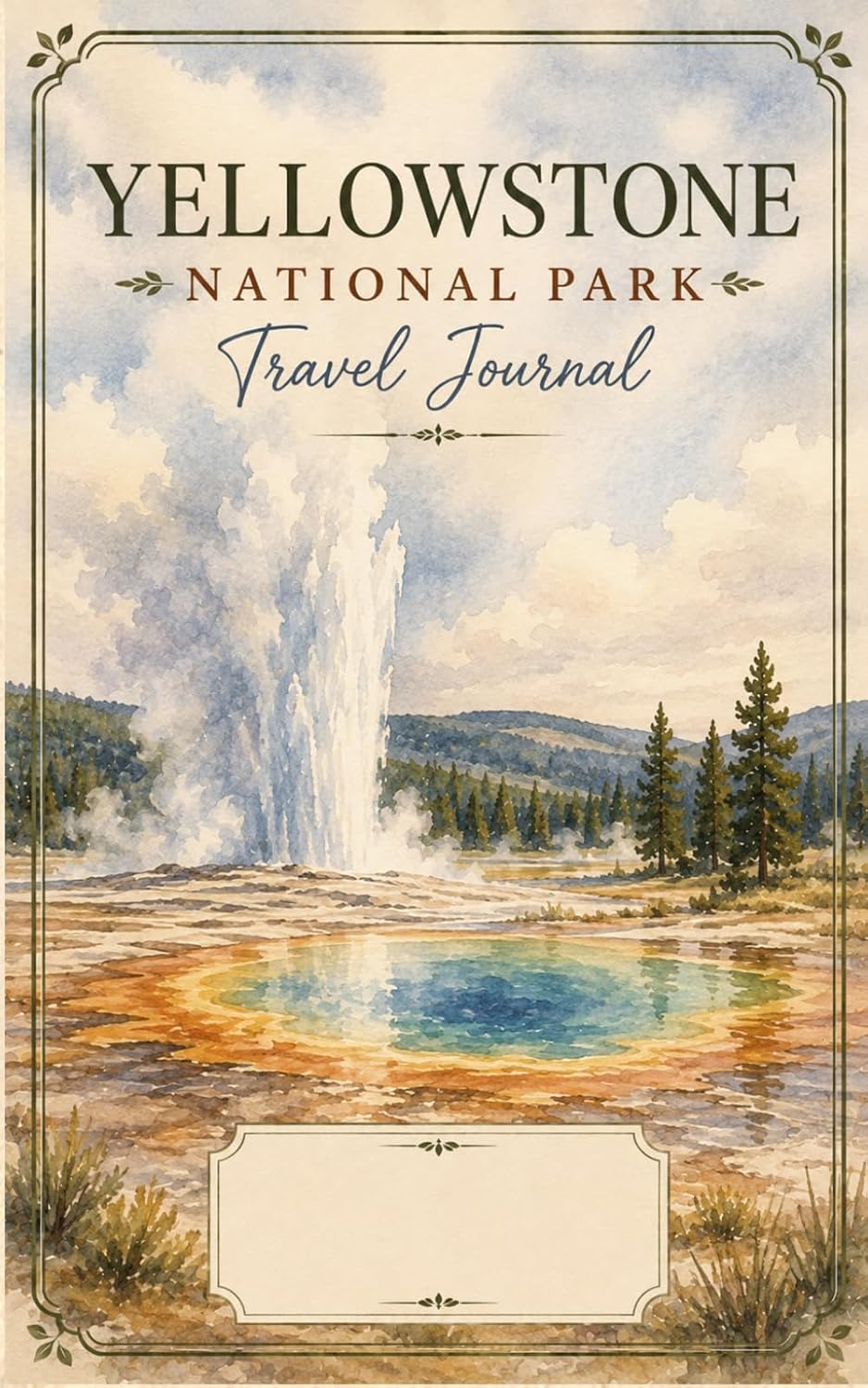capítulo por capítulo baixar Yellowstone National Park Travel Journal: A Keepsake for Recording Favorite Places, Adventures, and Moments