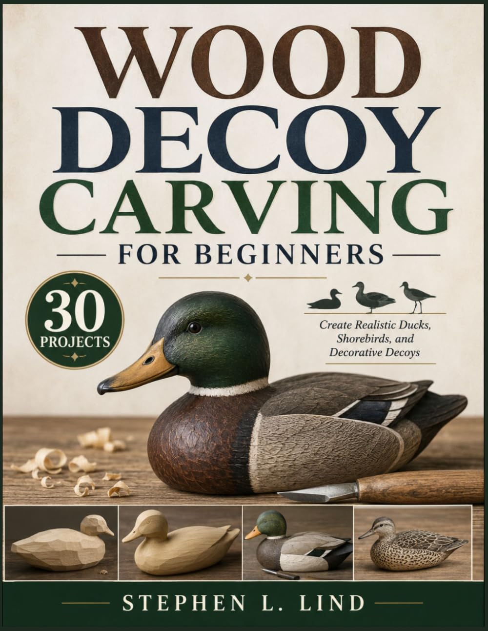 Wood Decoy Carving for Beginners: 30 Guided Projects for Creating Realistic Ducks, Shorebirds, and Decorative Decoys from Start to Finish baixar o livro de graça