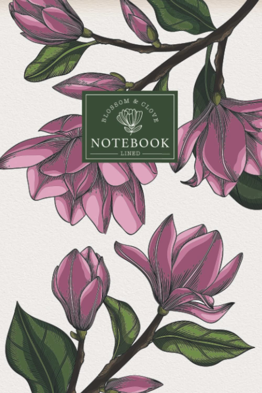 Magnolia Notebook: Pink Floral Journal for Women to Write In Lined baixar livro de graça