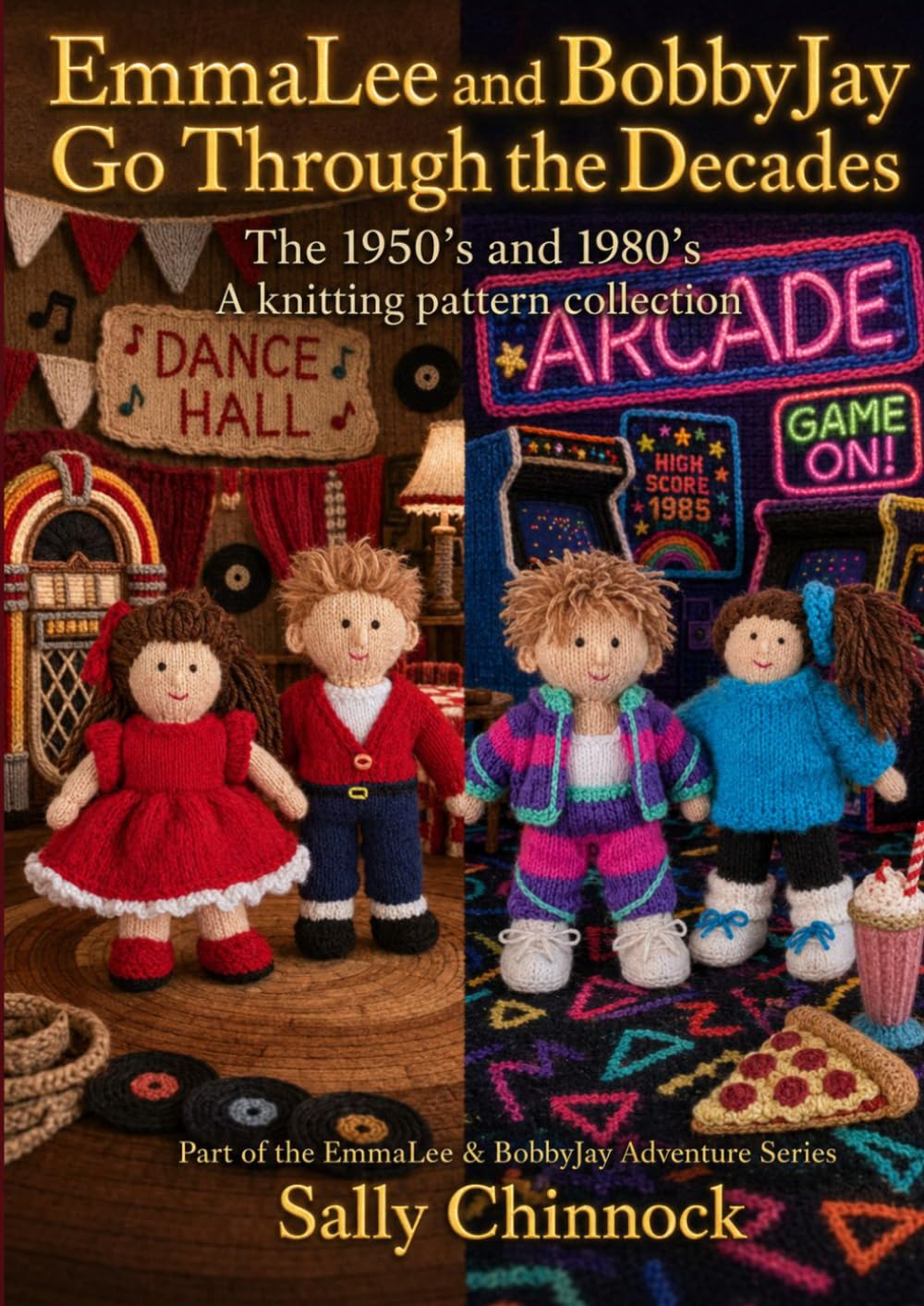 ler totalmente EmmaLee and BobbyJay Go Through the Decades: The 1950's and 1980's – A Knitting Pattern Collection (EmmaLee Goes Around the Year)