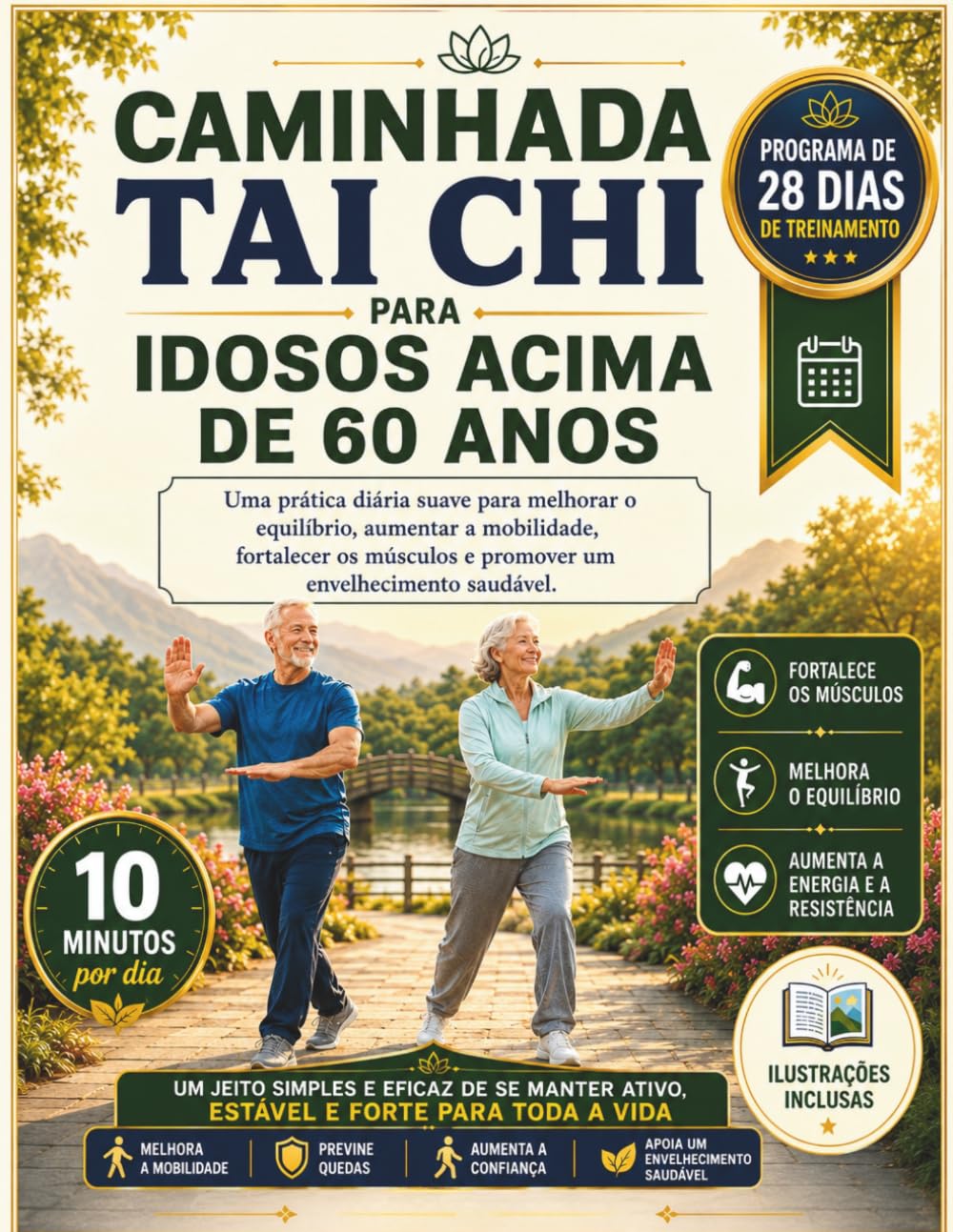 capítulo por capítulo baixar Caminhada Tai Chi para Idosos Acima de 60 anos: Uma prática diária suave para melhorar o equilíbrio, aumentar a mobilidade, fortalecer os músculos e... envelhecimento saudável. (Portuguese Edition)