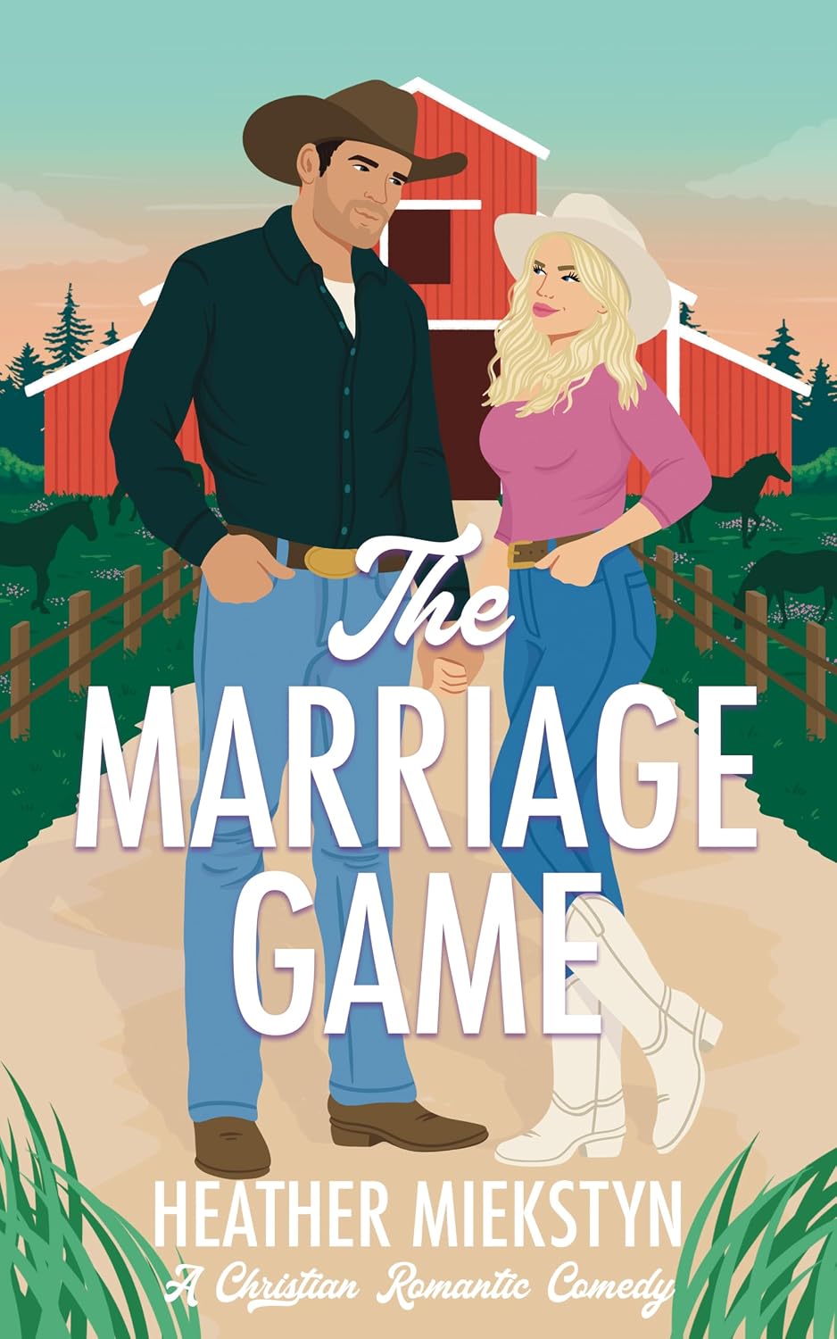 ler totalmente The Marriage Game: A Christian Romantic Comedy (Games for Two Book 3) (English Edition)
